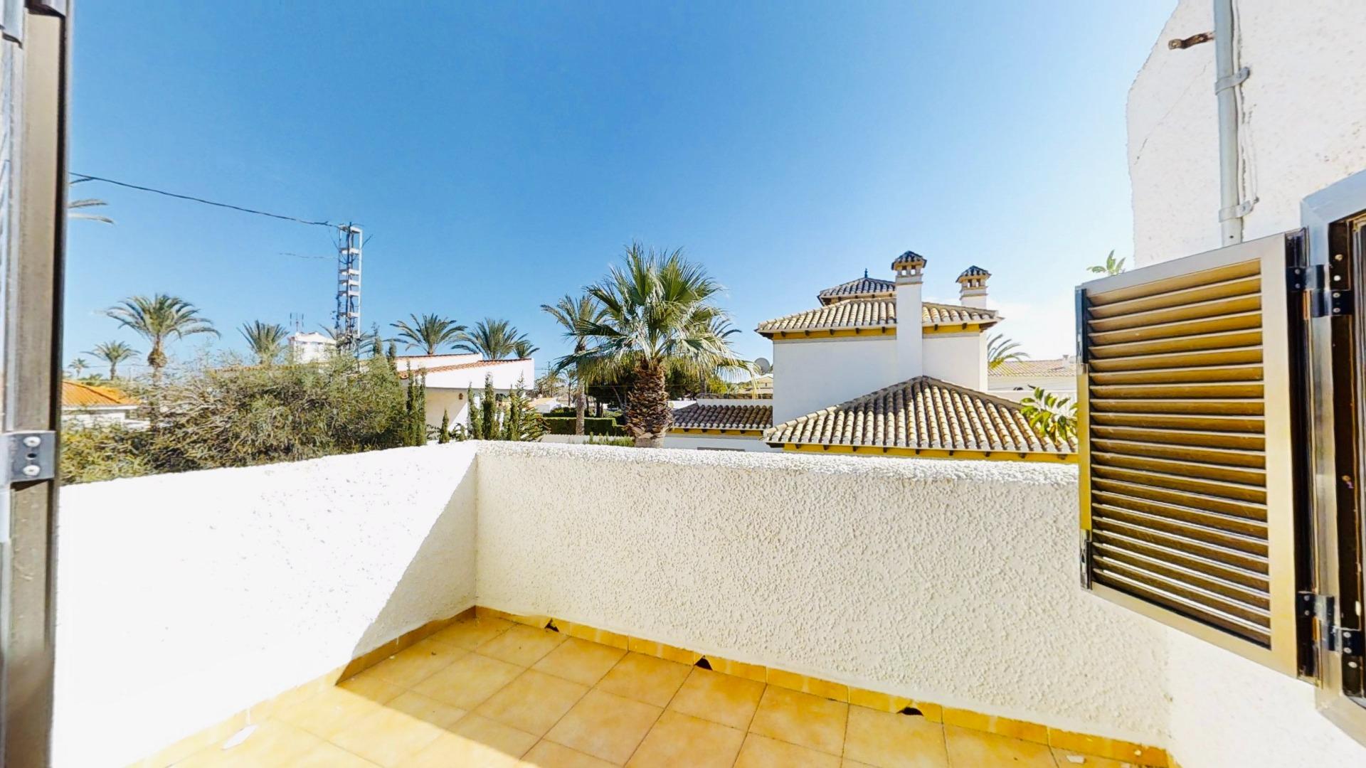 Terrace area of villa in Cabo Roig, Cabo Roig