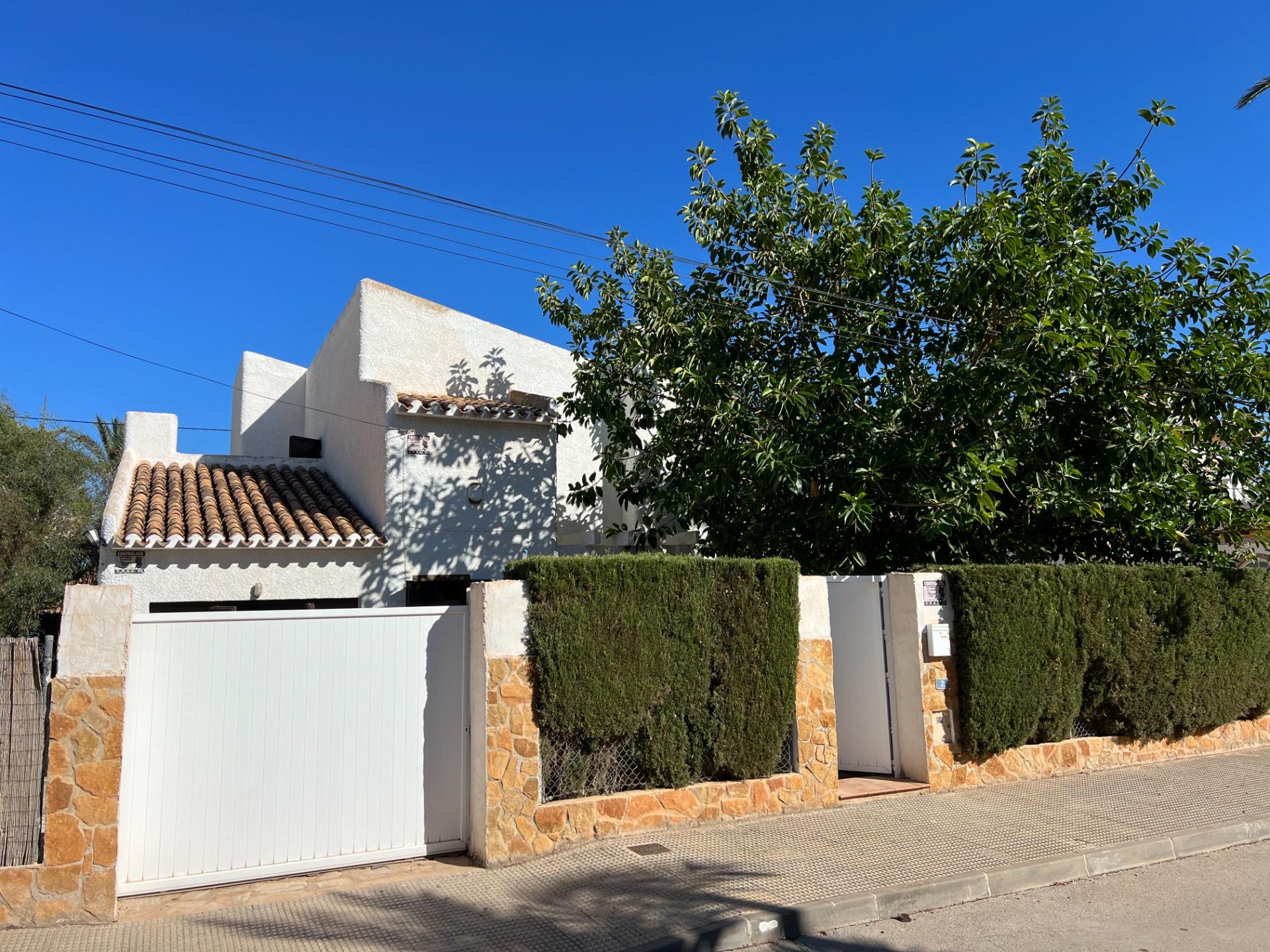Exterior of the villa building in Cabo Roig, Cabo Roig