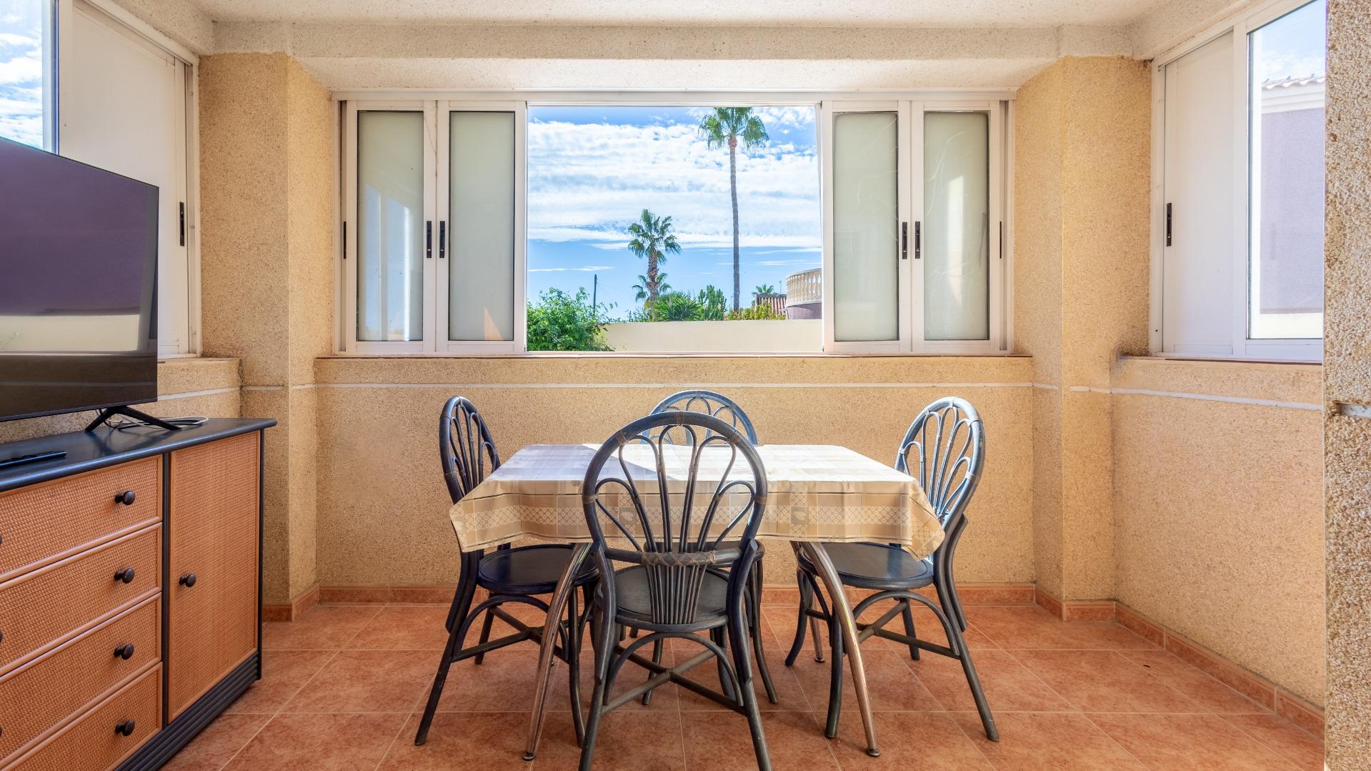 Entrance of the villa in La Siesta, Torrevieja
