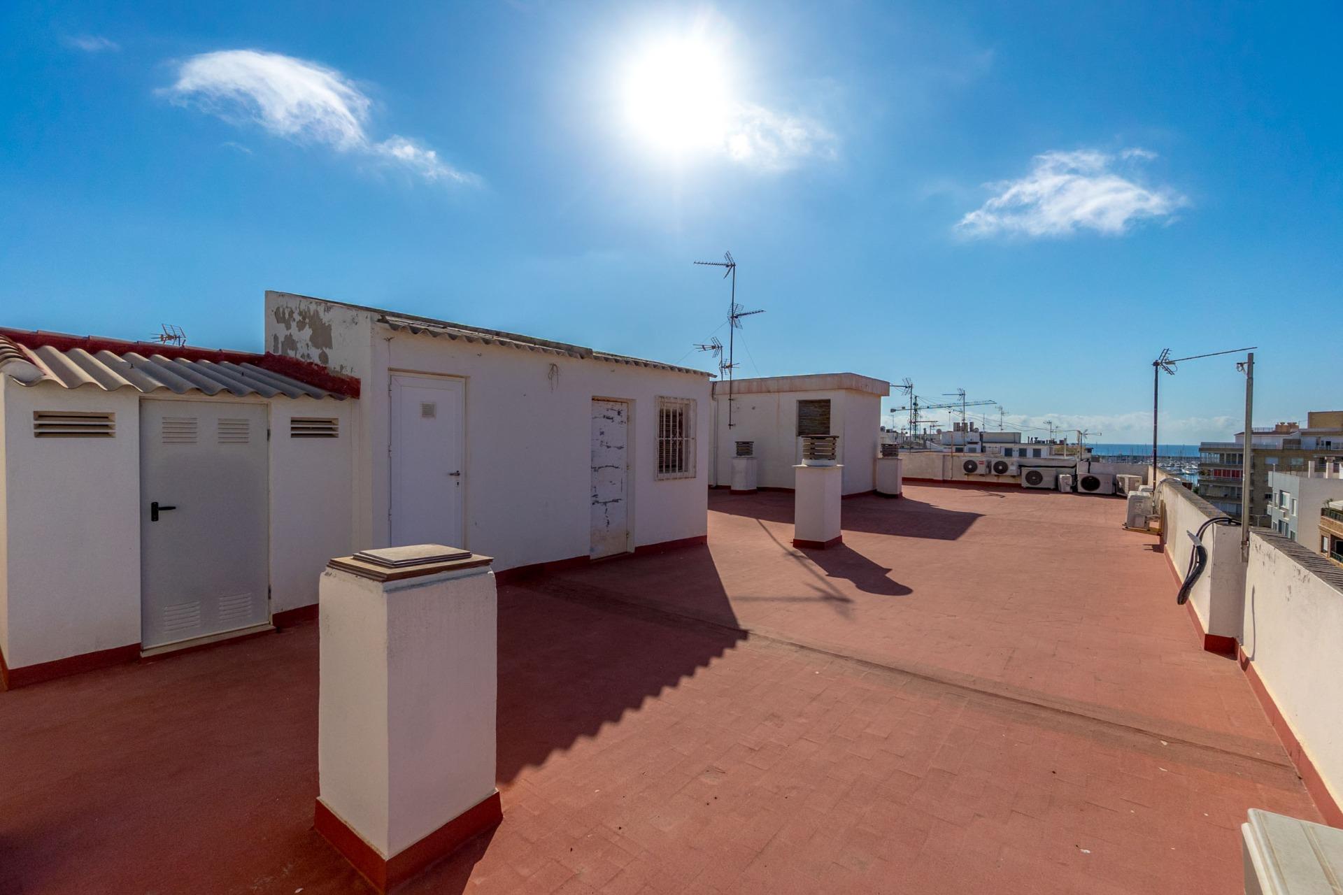 Complex grounds of the apartment in Torrevieja, Torrevieja