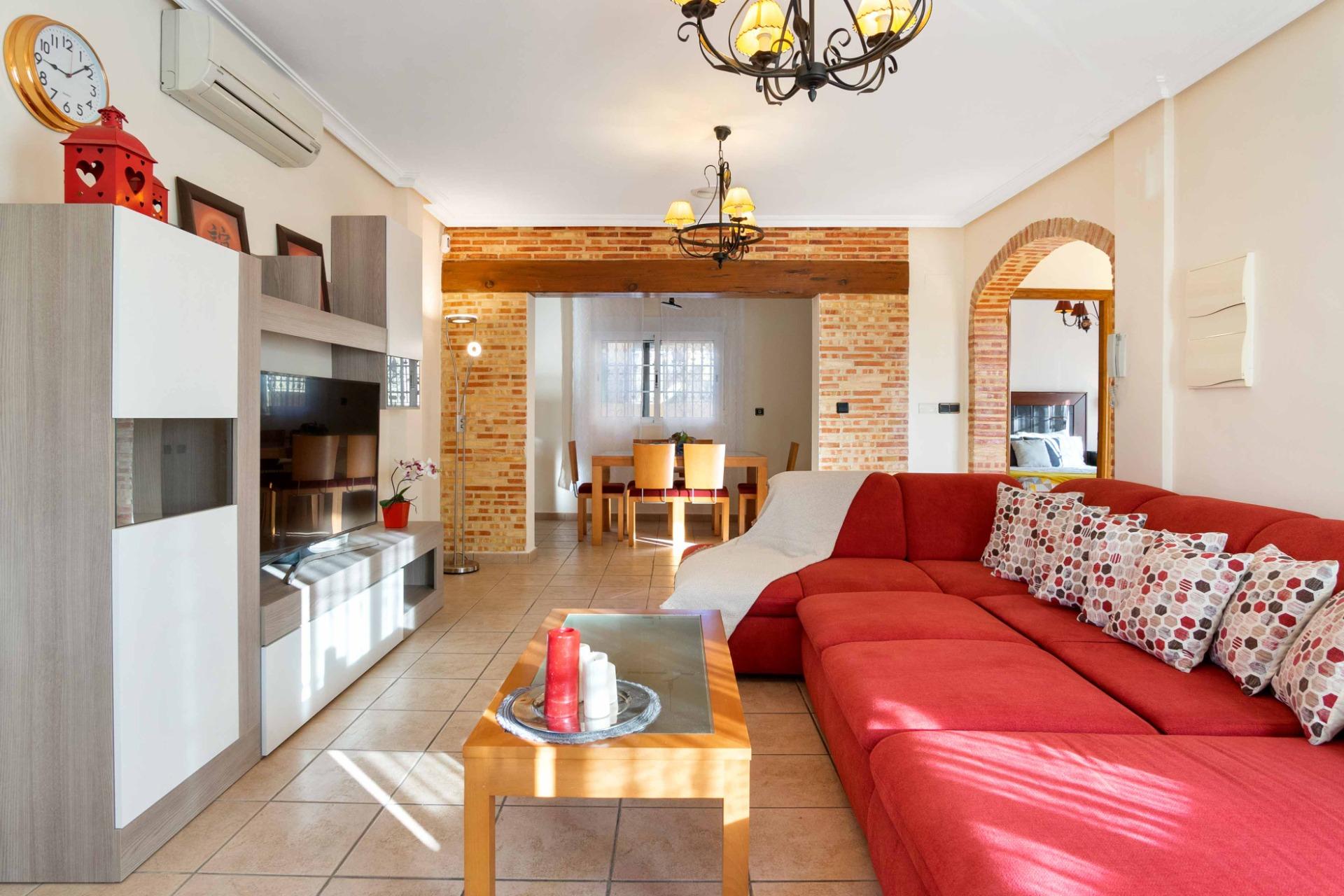 Second view of the villa interior, Los Almendros-La Florida