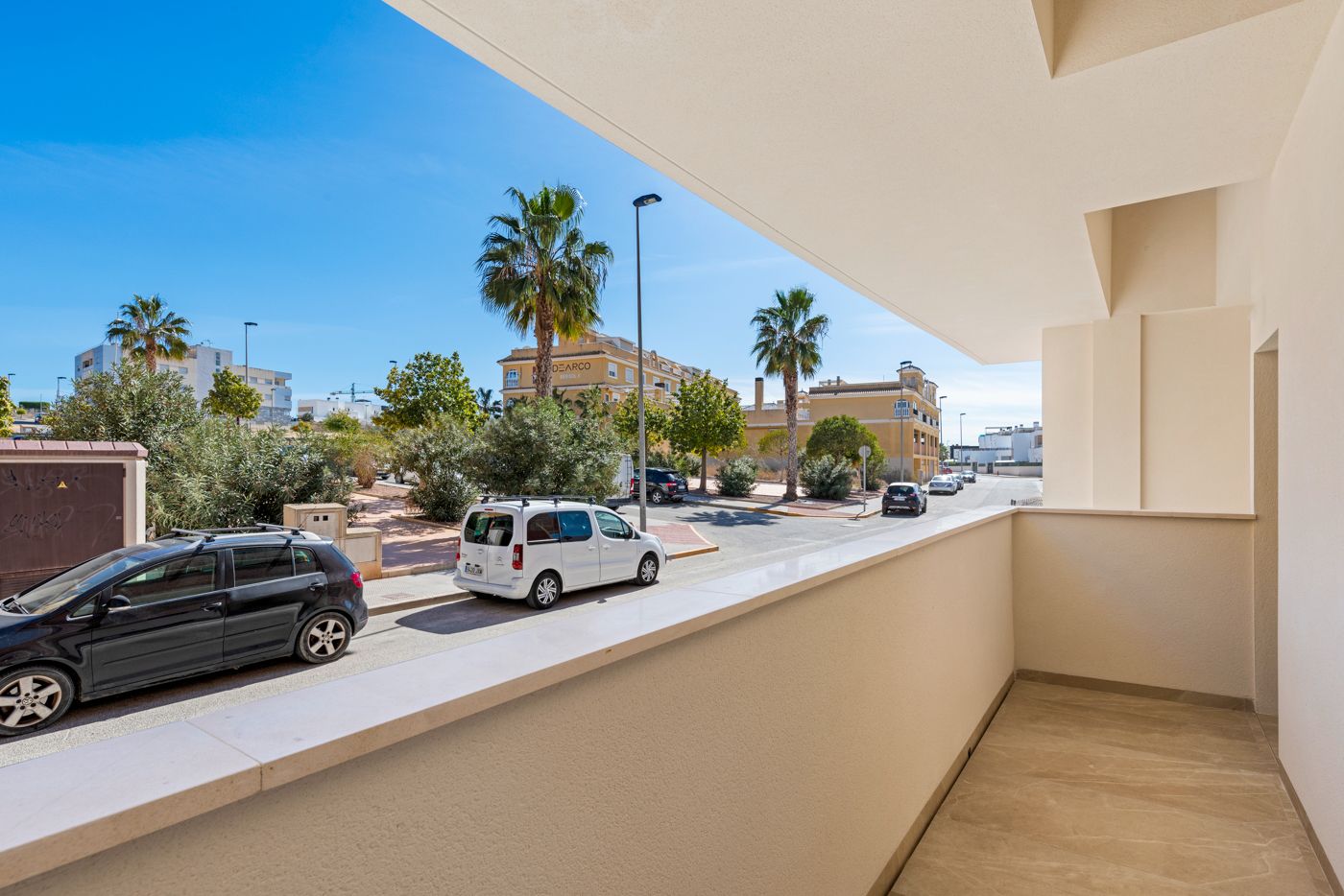 Entrance of the apartment in Pueblo 4, Benijofar