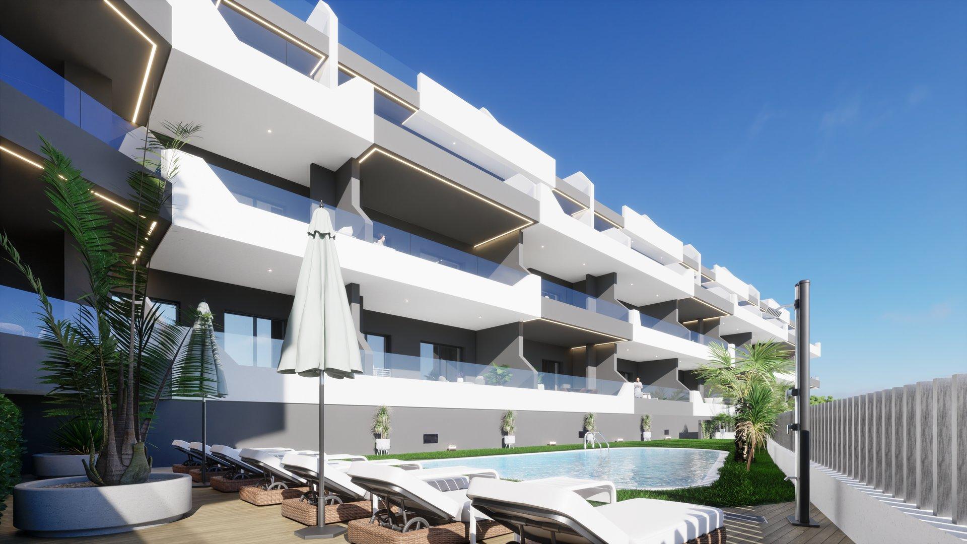 Building detail of the apartment in Pueblo 4, Benijofar (view 31)