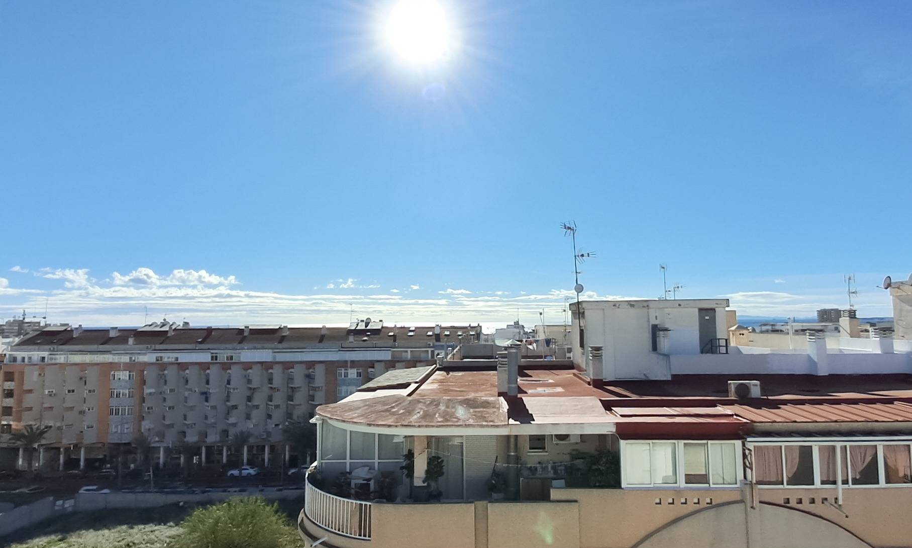 Building detail of the apartment in Playa del Cura, Torrevieja