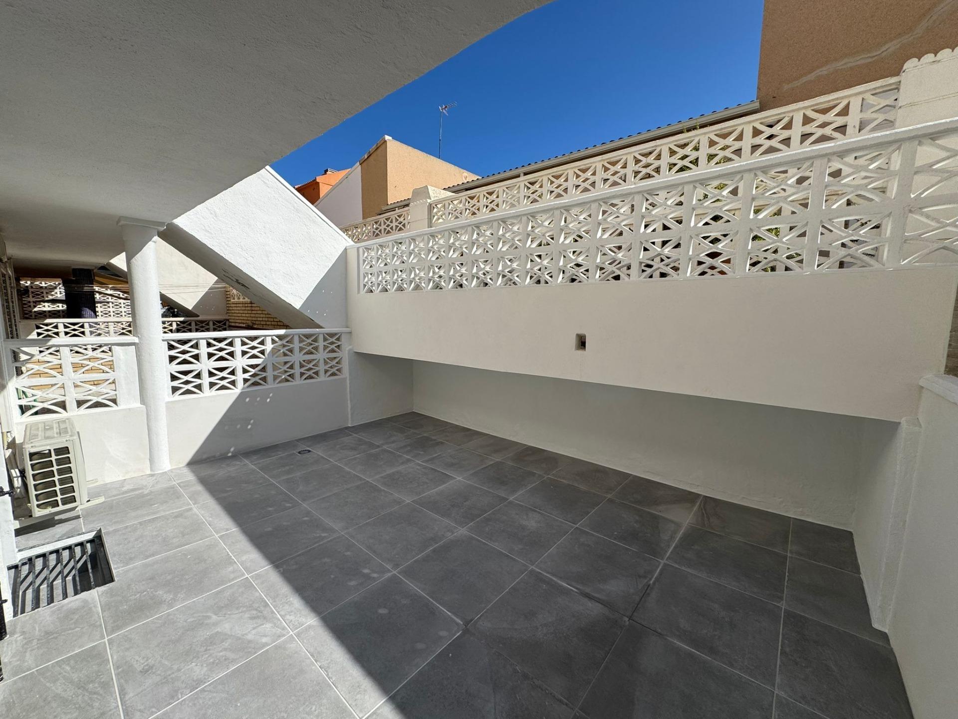 Stairwell of the villa in La Mata pueblo, Torrevieja