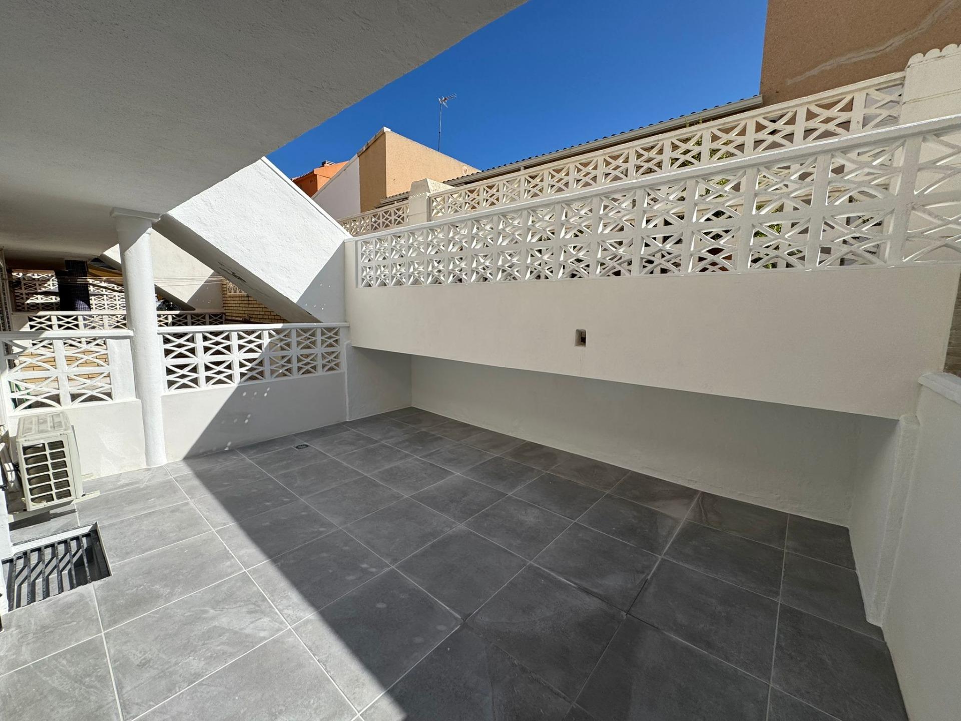 Kitchen area in villa, La Mata pueblo