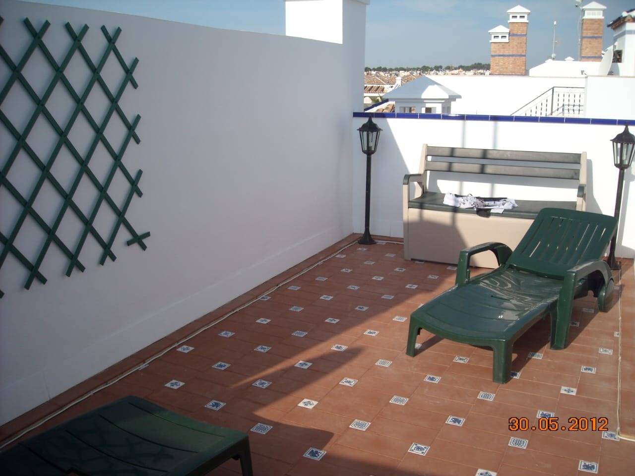 Stairwell of the duplex in PAU 8, Orihuela Costa (view 25)
