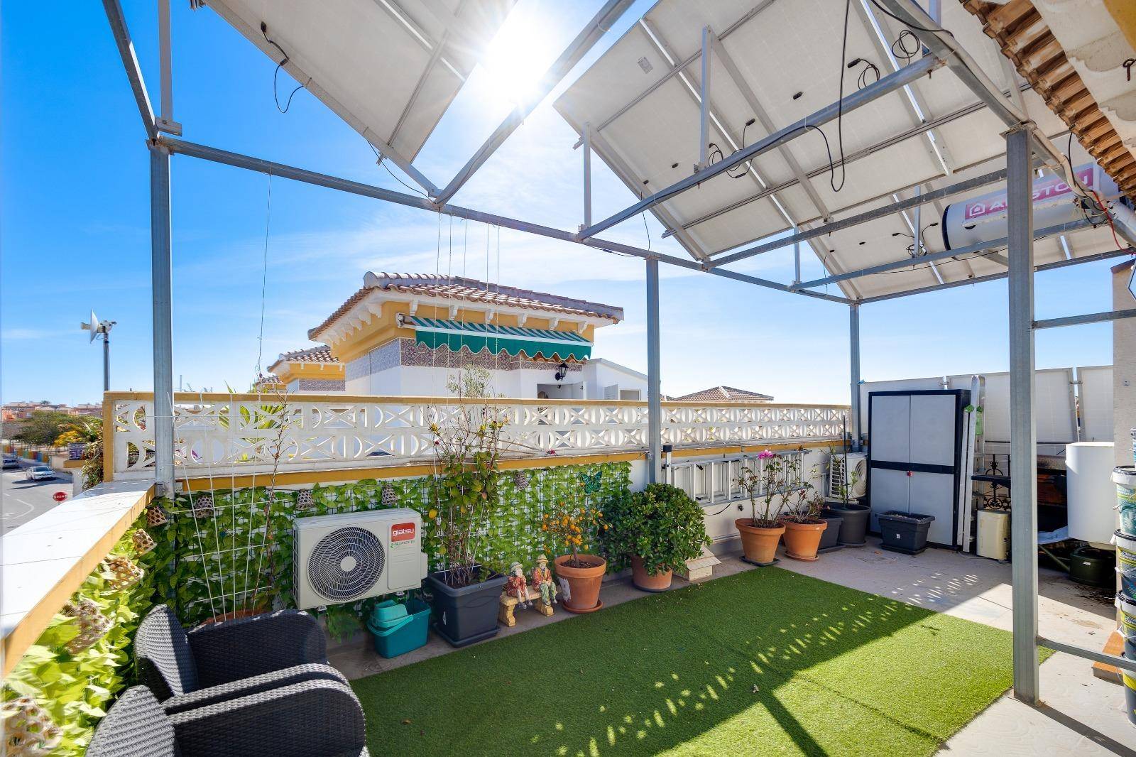 Second patio from inside the house