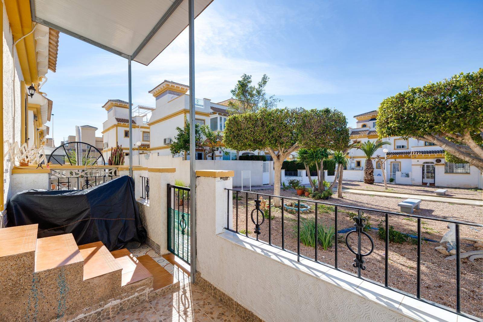 View towards the neighbourhood from the solarium