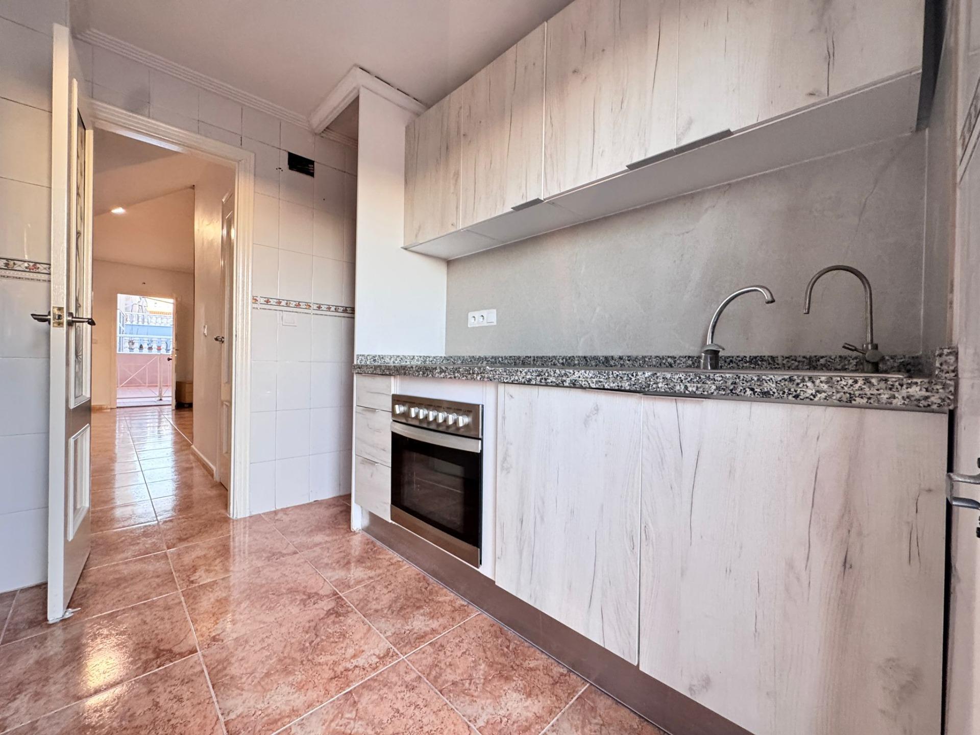 Upper level or roof terrace of villa in Carrefour, Torrevieja