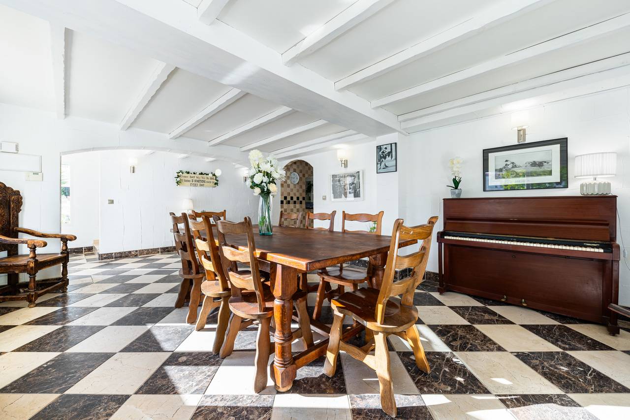Hallway of the villa in Campoamor, Orihuela Costa