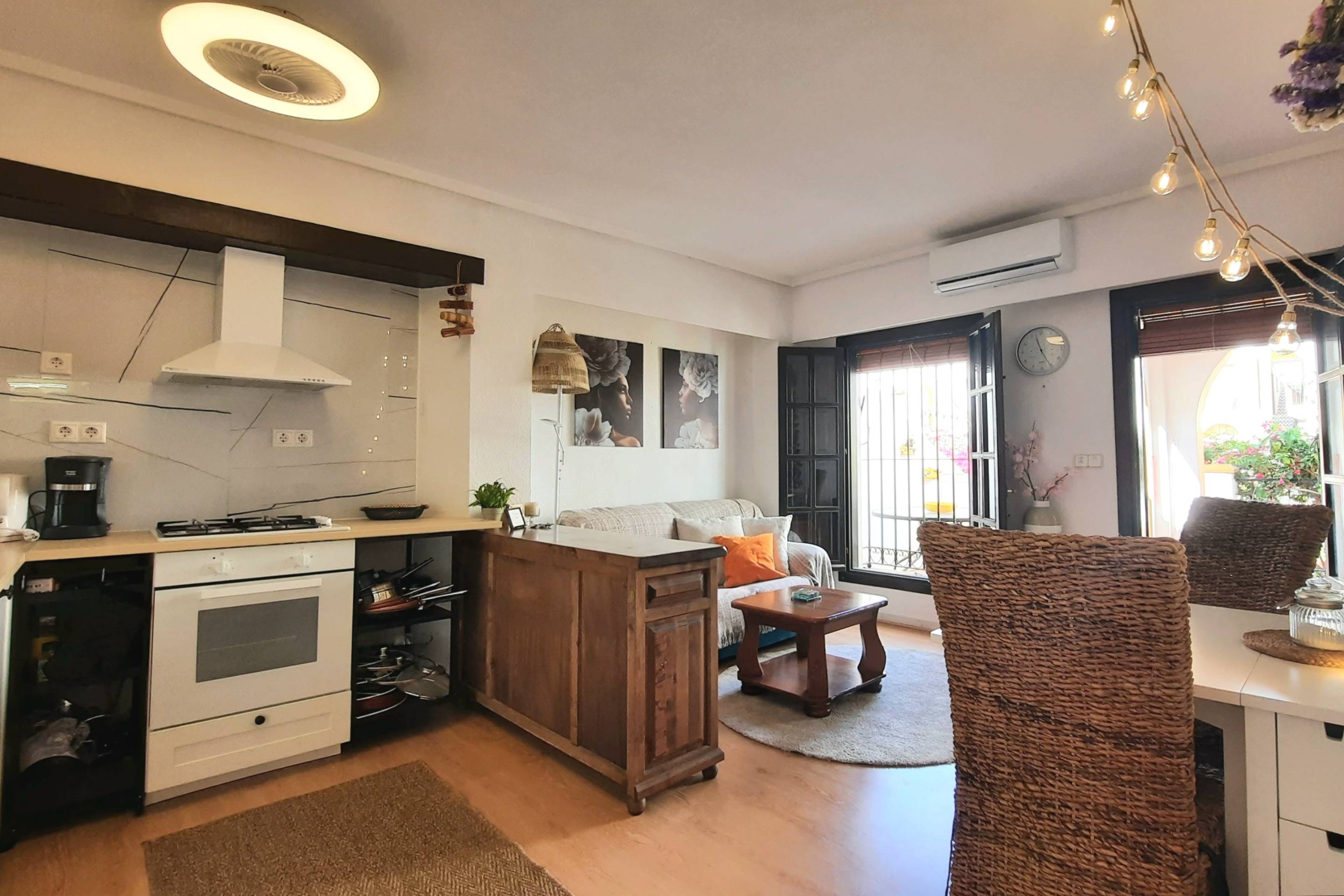 Bathroom in bungalow, La Mata