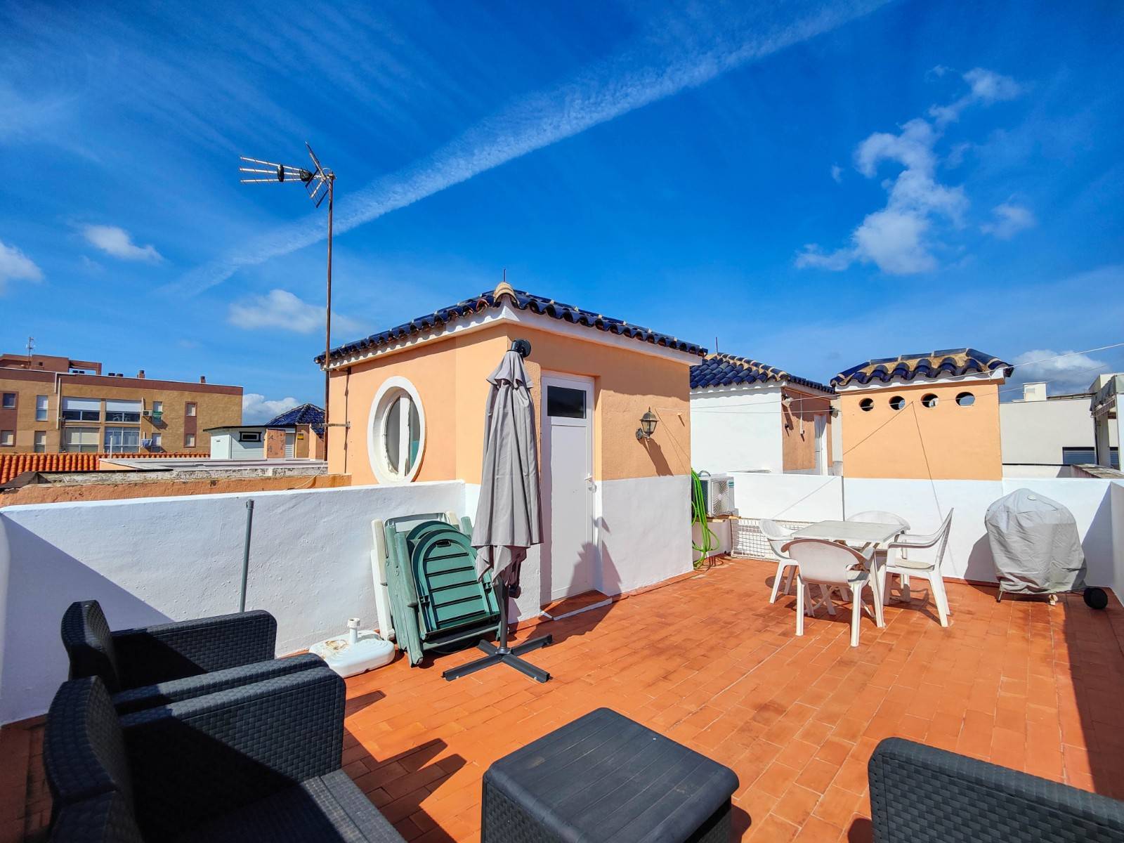 Bedroom in 2-bedroom penthouse, La Mata Pueblo