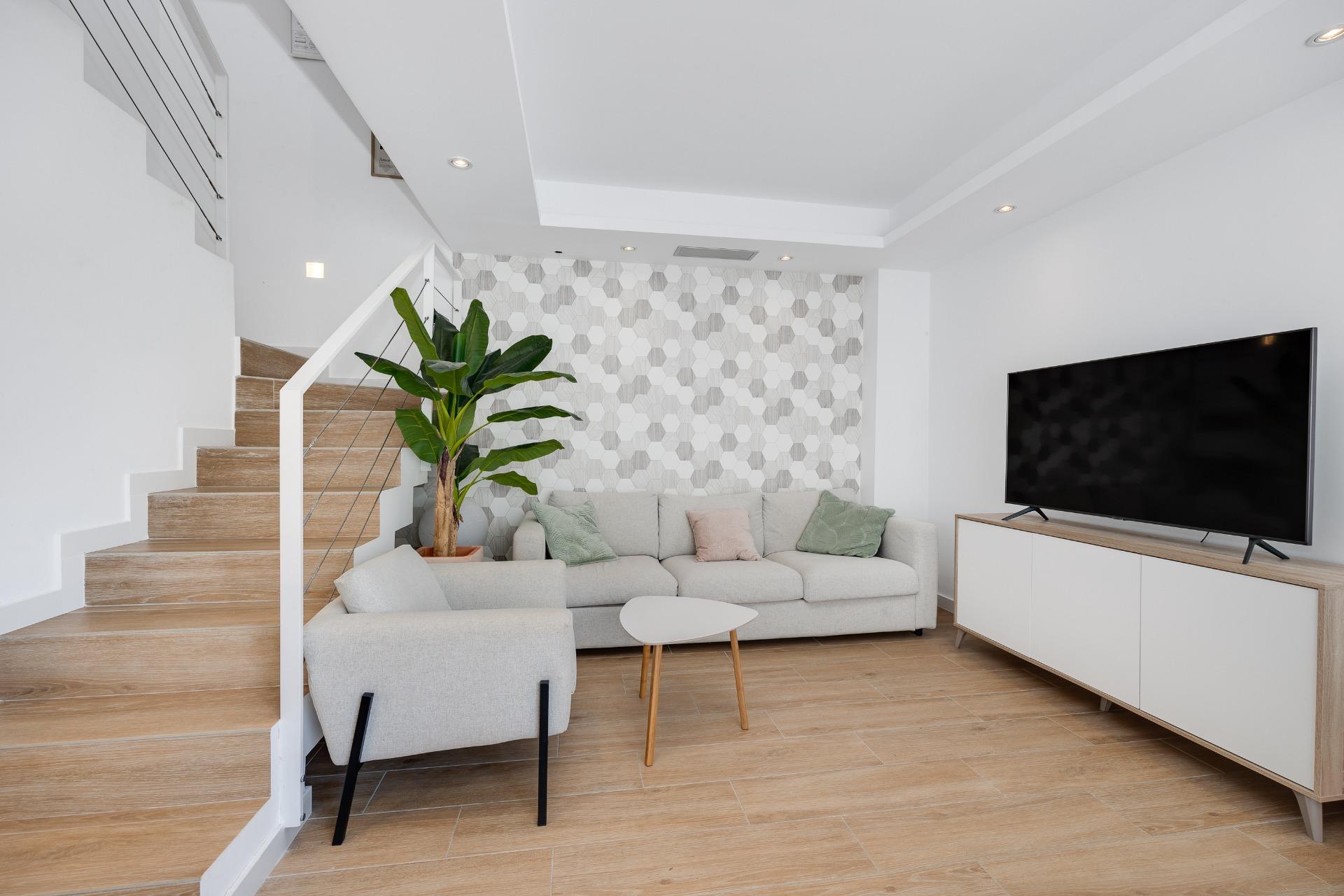 First-floor terrace with open views