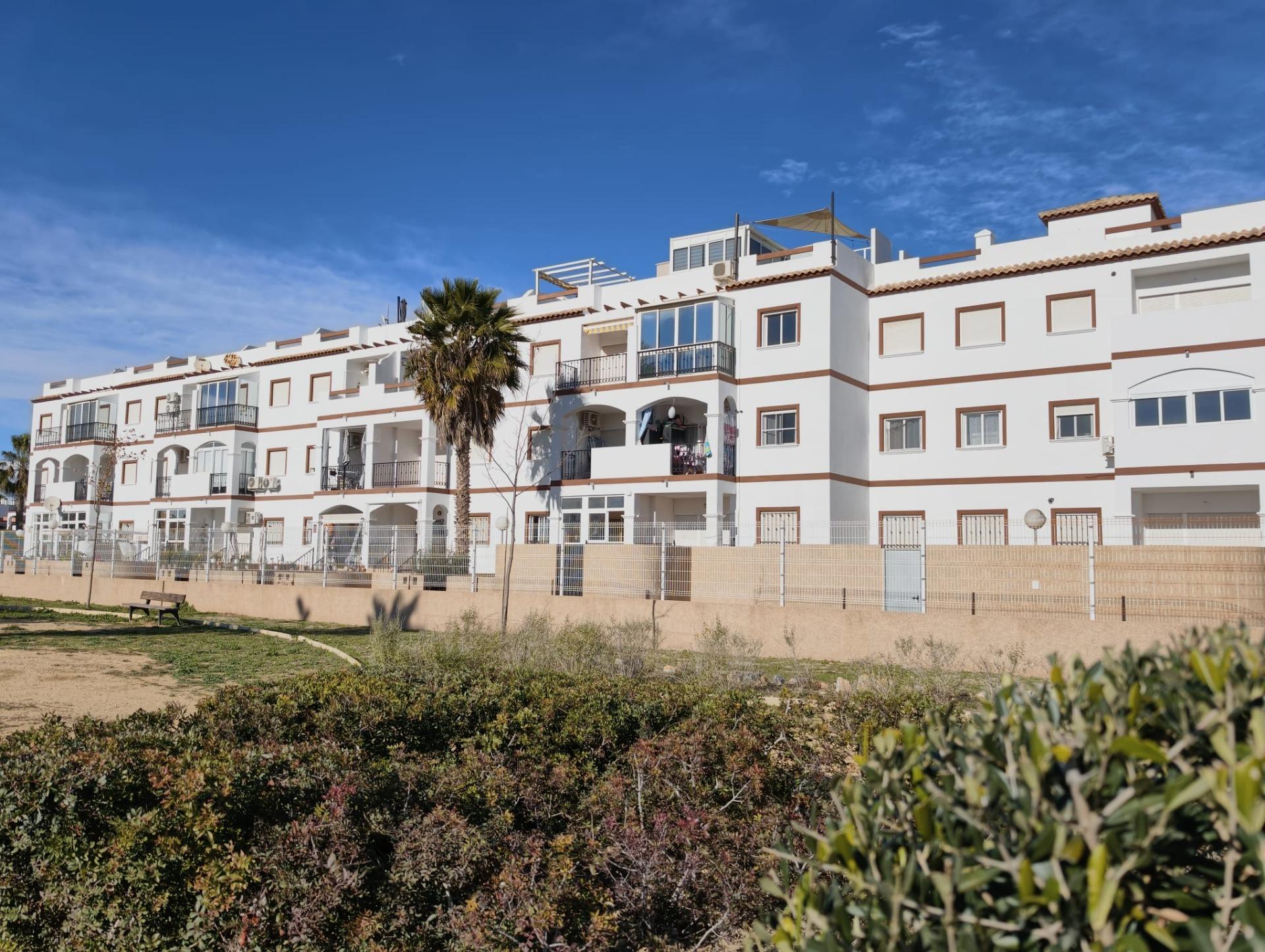 Street view of the penthouse in Punta Prima, Torrevieja