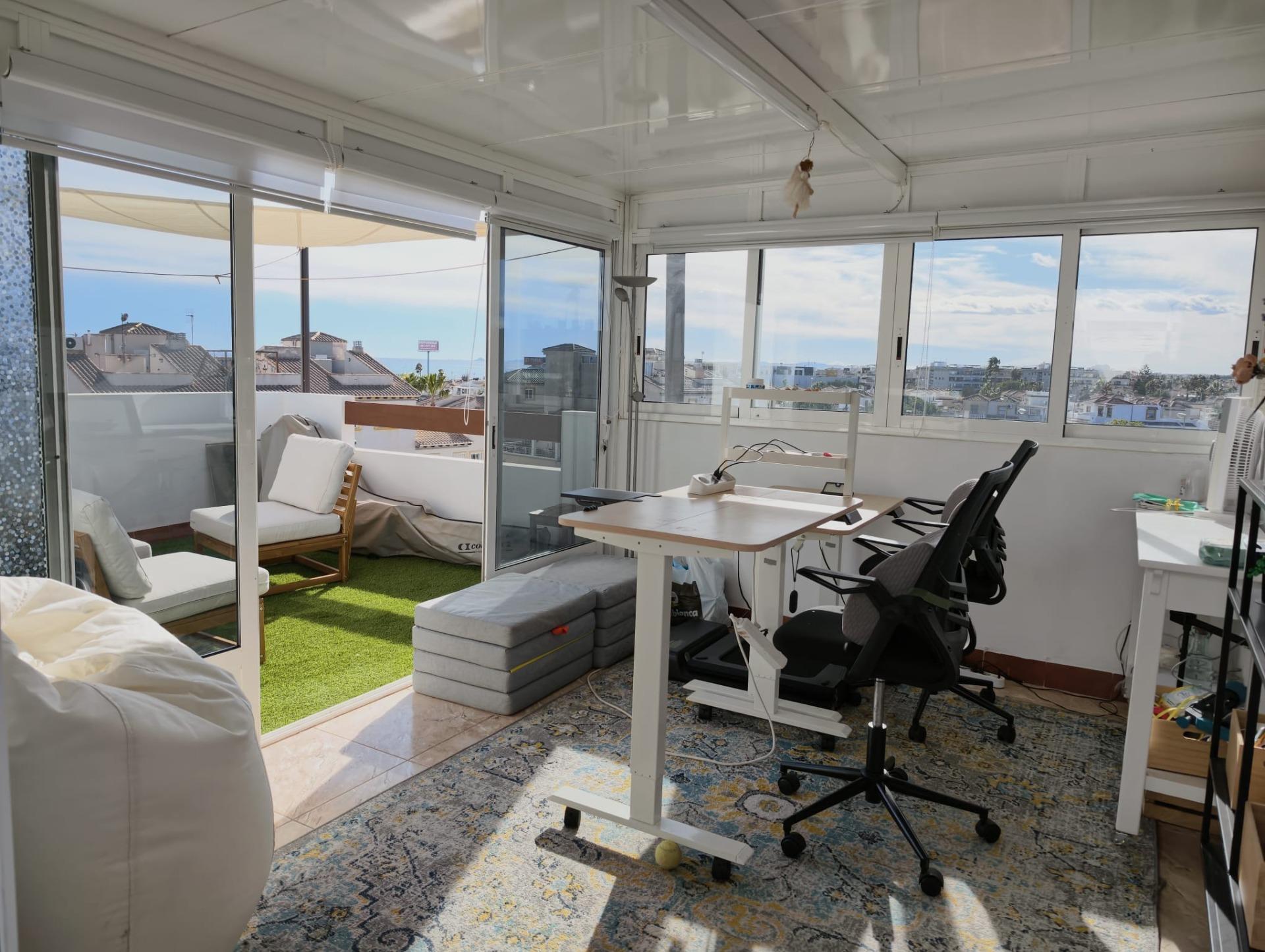 Bedroom in 3-bedroom penthouse, Punta Prima