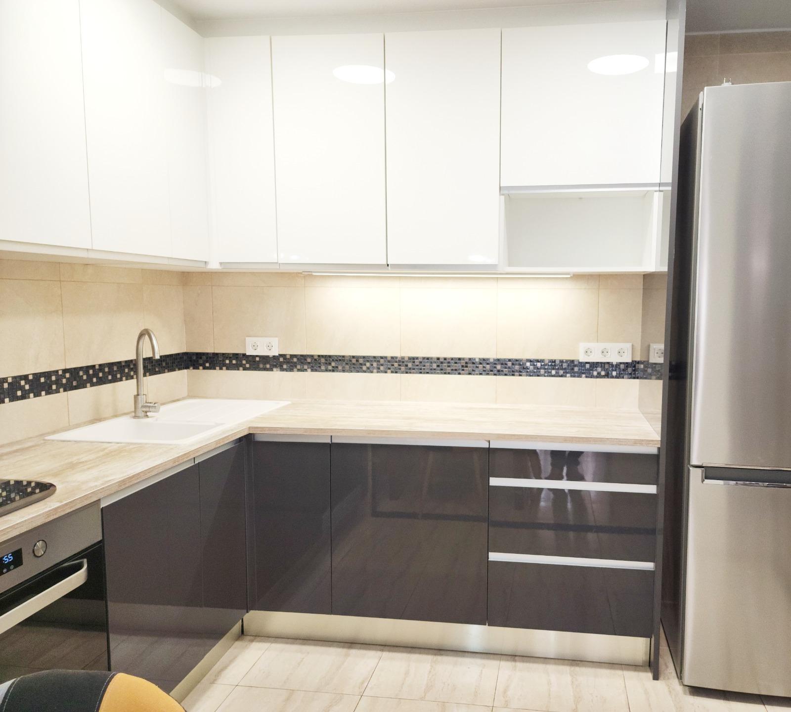 Kitchen area in apartment, Centro