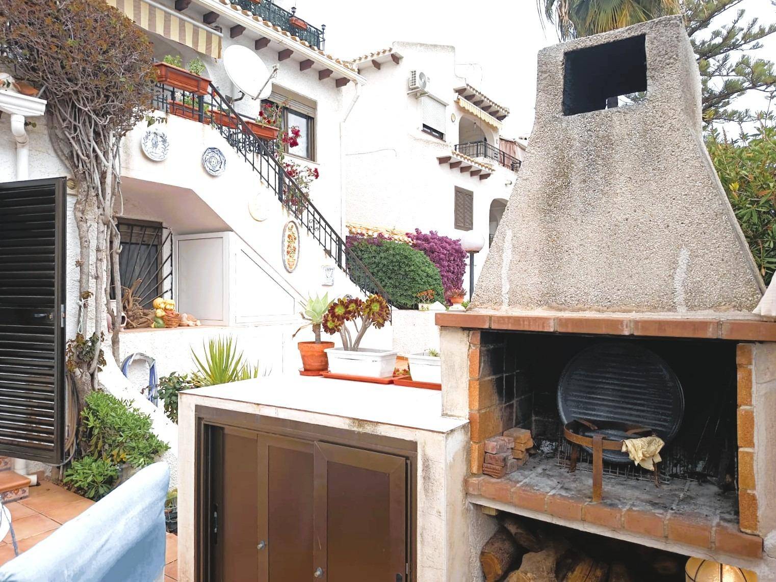 Living area in 4-bedroom duplex, Cabo Roig