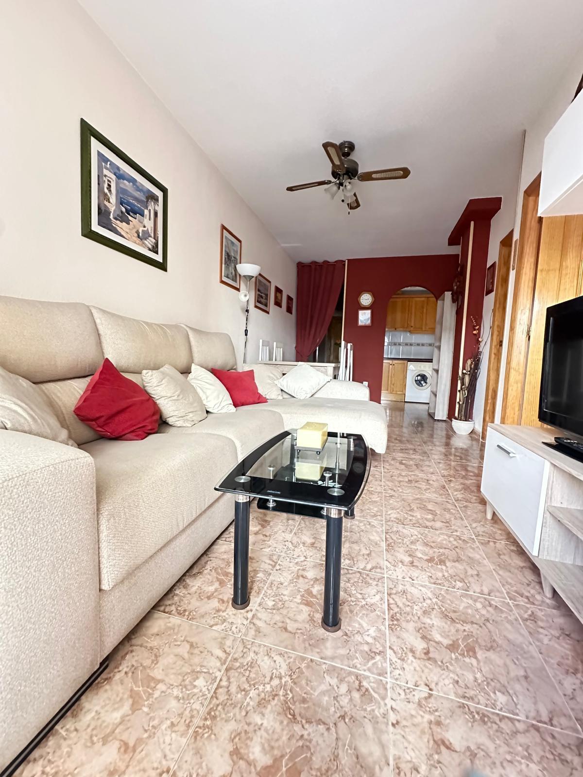 Living area in 1-bedroom apartment, Centro