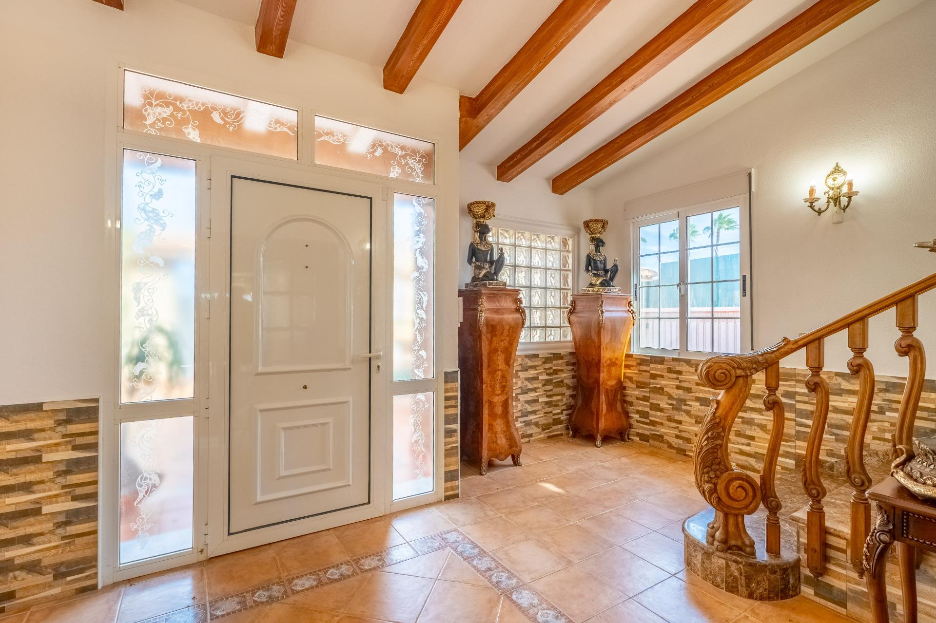 Utility room of the villa in El Chaparral, Torrevieja