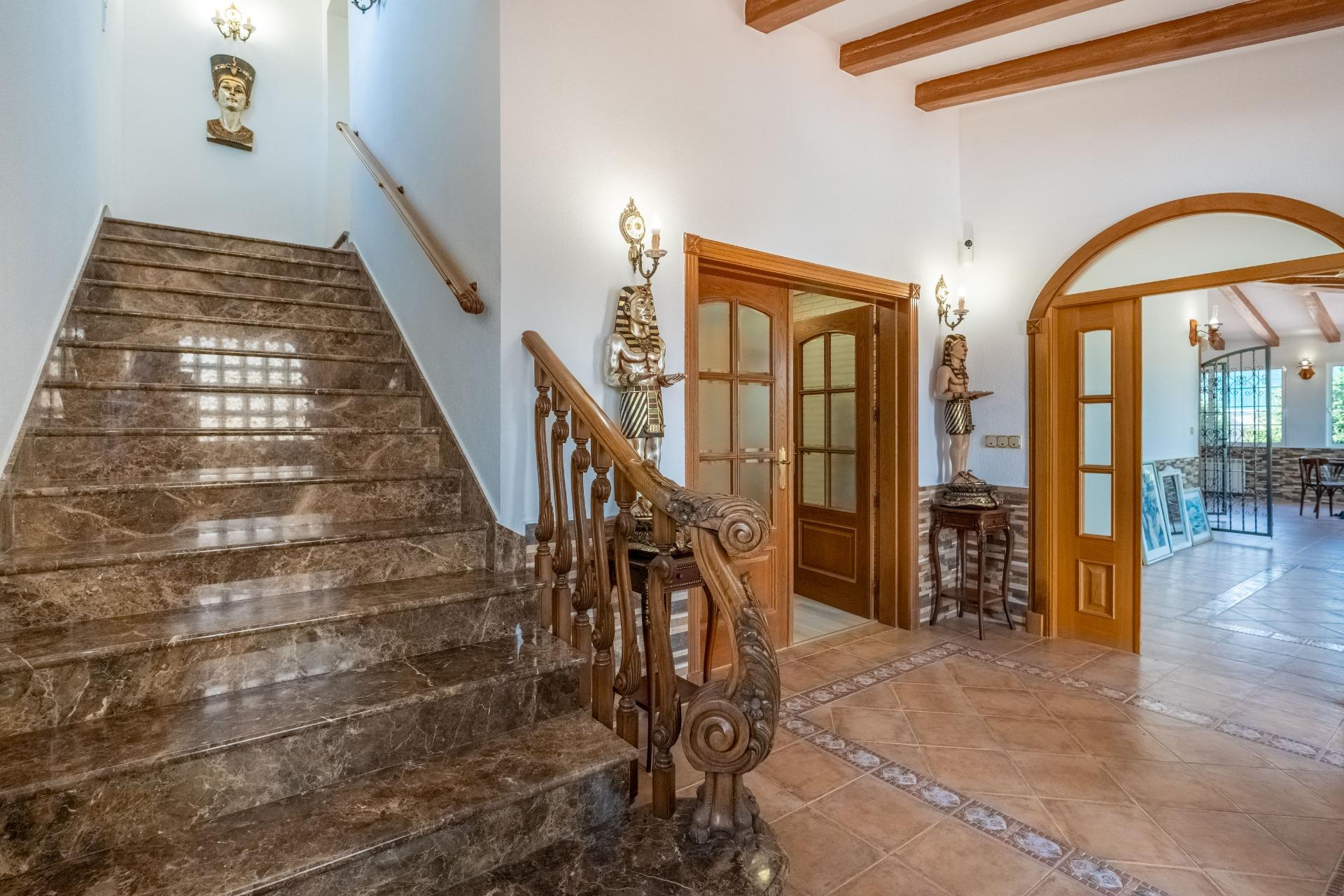 Stairwell of the villa in El Chaparral, Torrevieja (view 25)