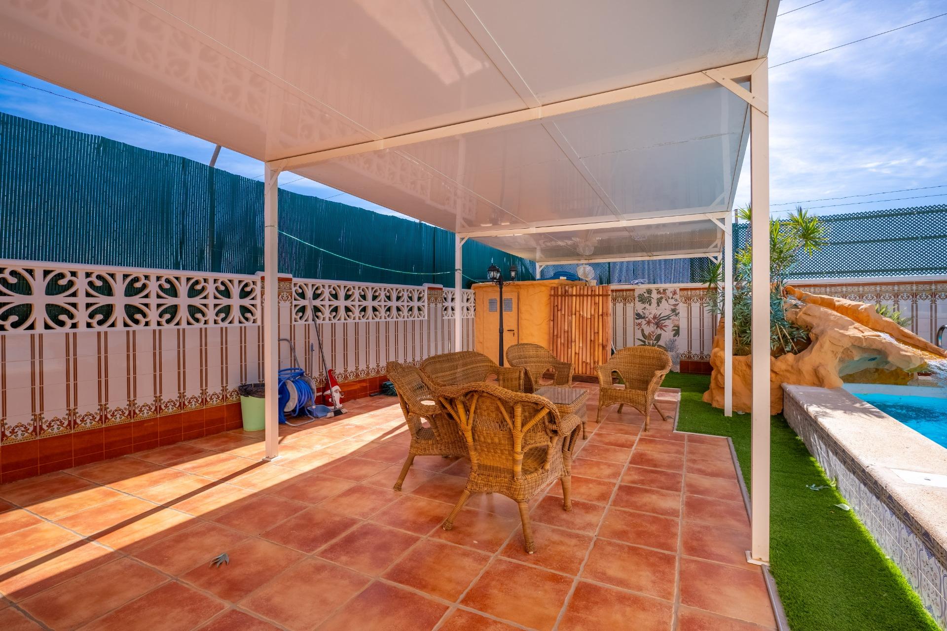Stairwell of the villa in El Chaparral, Torrevieja (view 45)