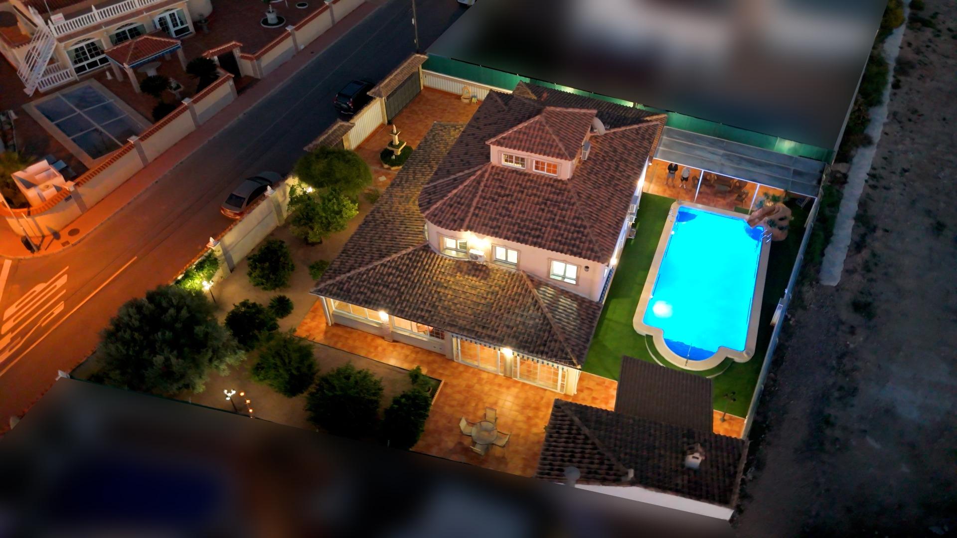 Parking area of the villa in El Chaparral, Torrevieja (view 57)