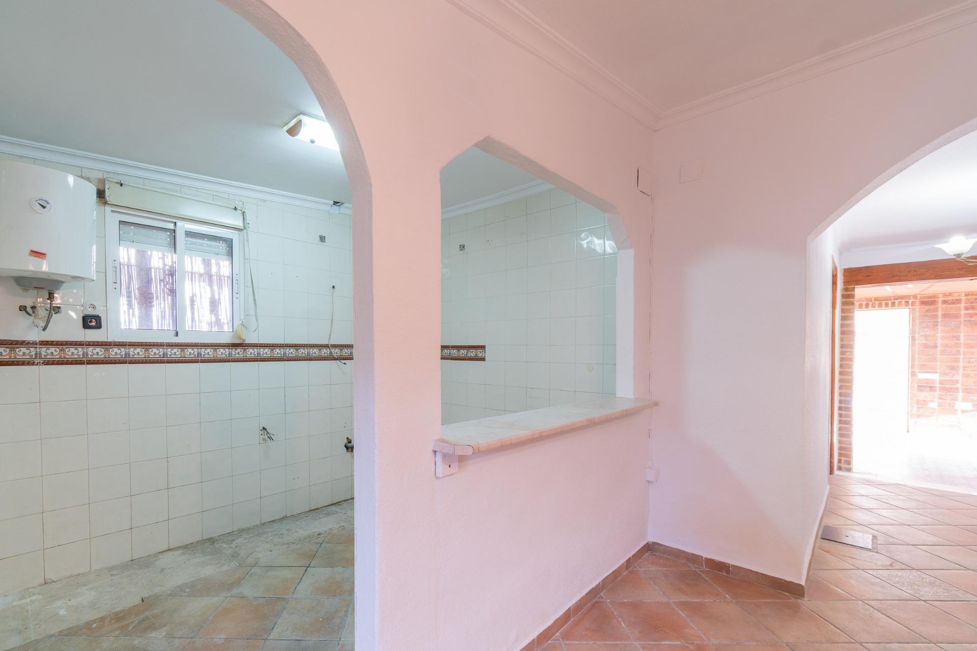 Parking spaces on the plot