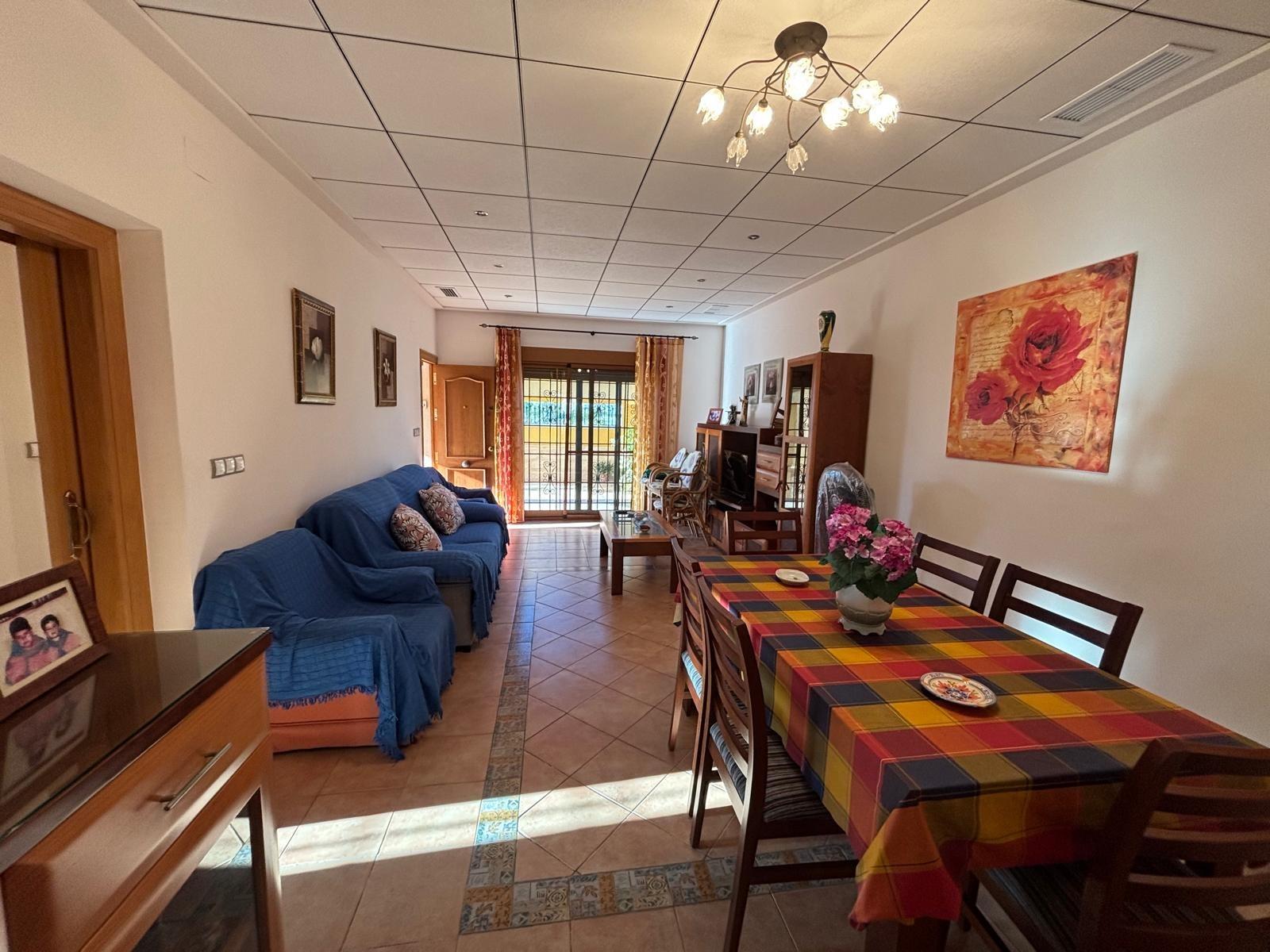 Living area in 3-bedroom villa, Punta Prima