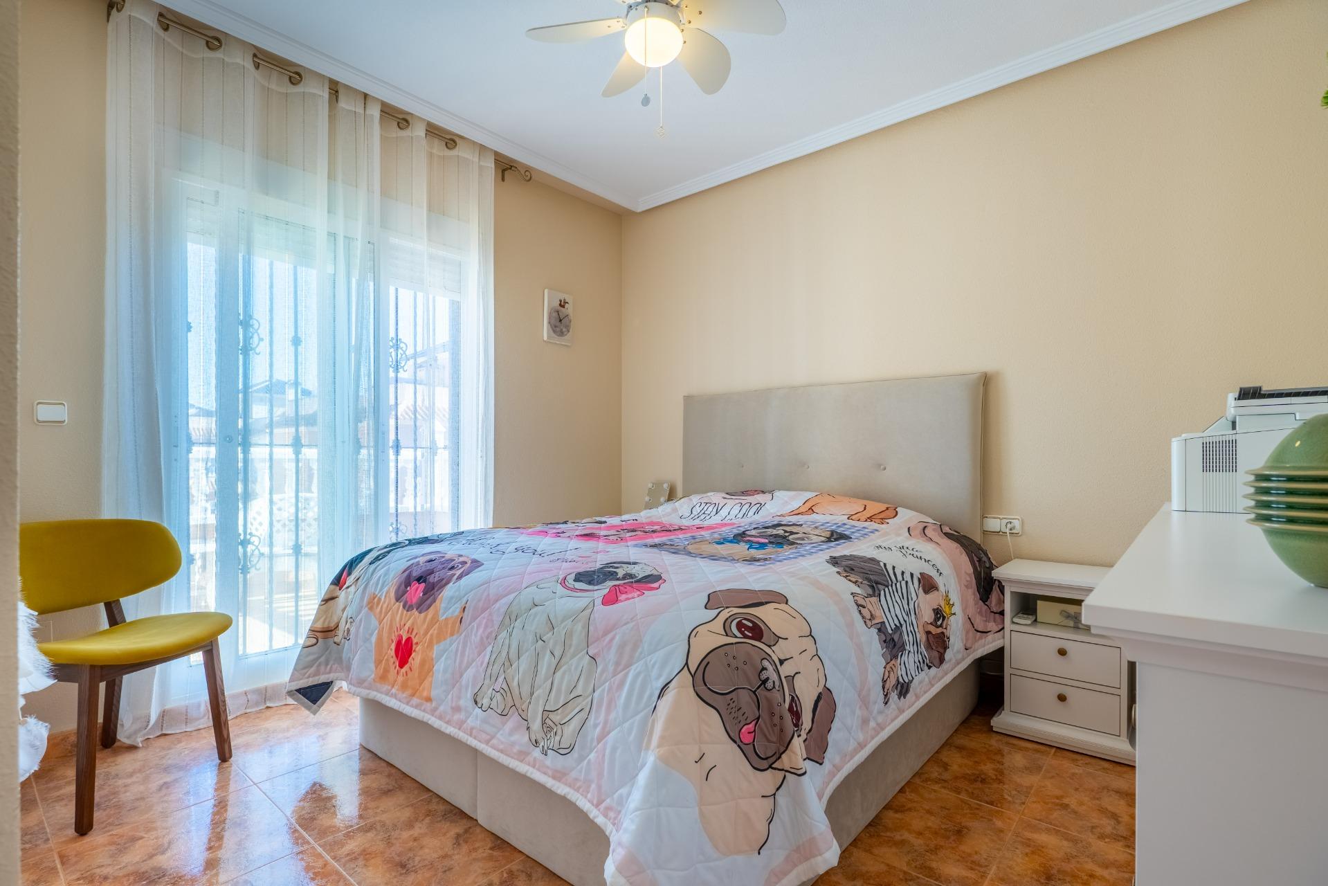 Street view of the duplex in La Regia, Orihuela Costa