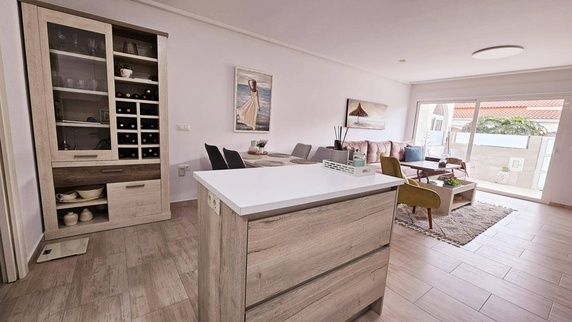 Storage area of the duplex in La Siesta, Torrevieja