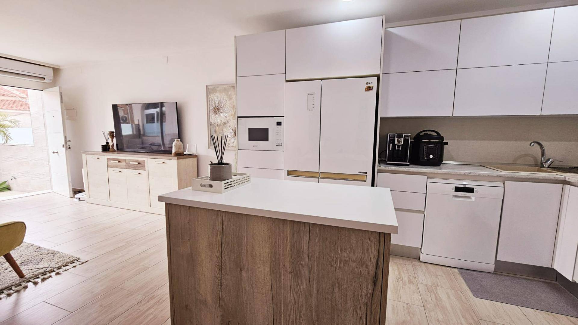 Entrance of the duplex in La Siesta, Torrevieja