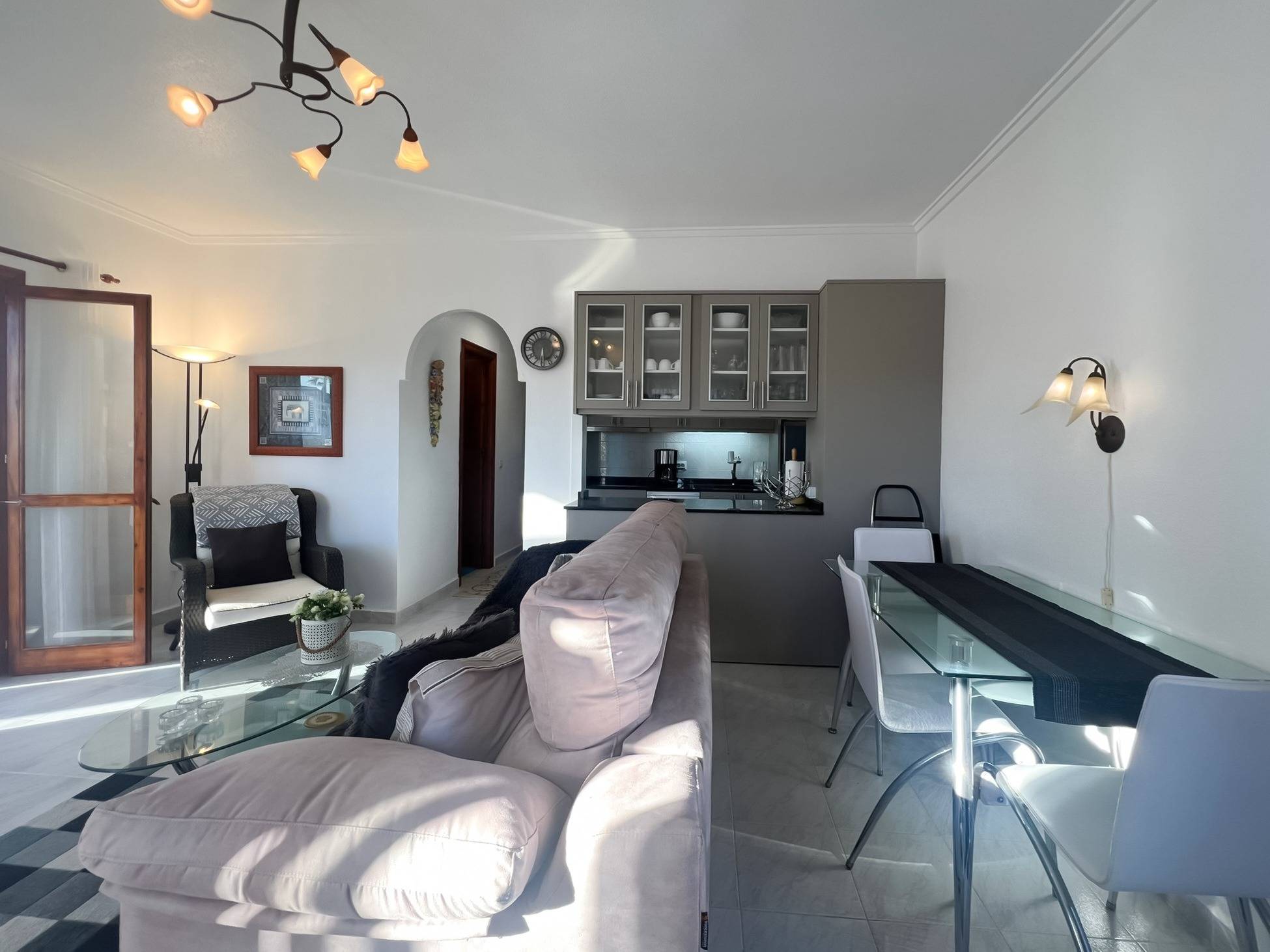 Double bedroom with window and furnished interior