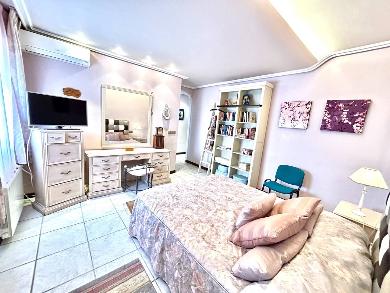 Fifth bathroom on the semi-basement level