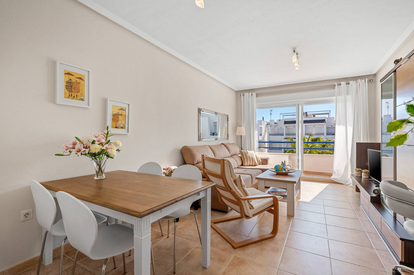Interior view of apartment in La veleta, Torrevieja