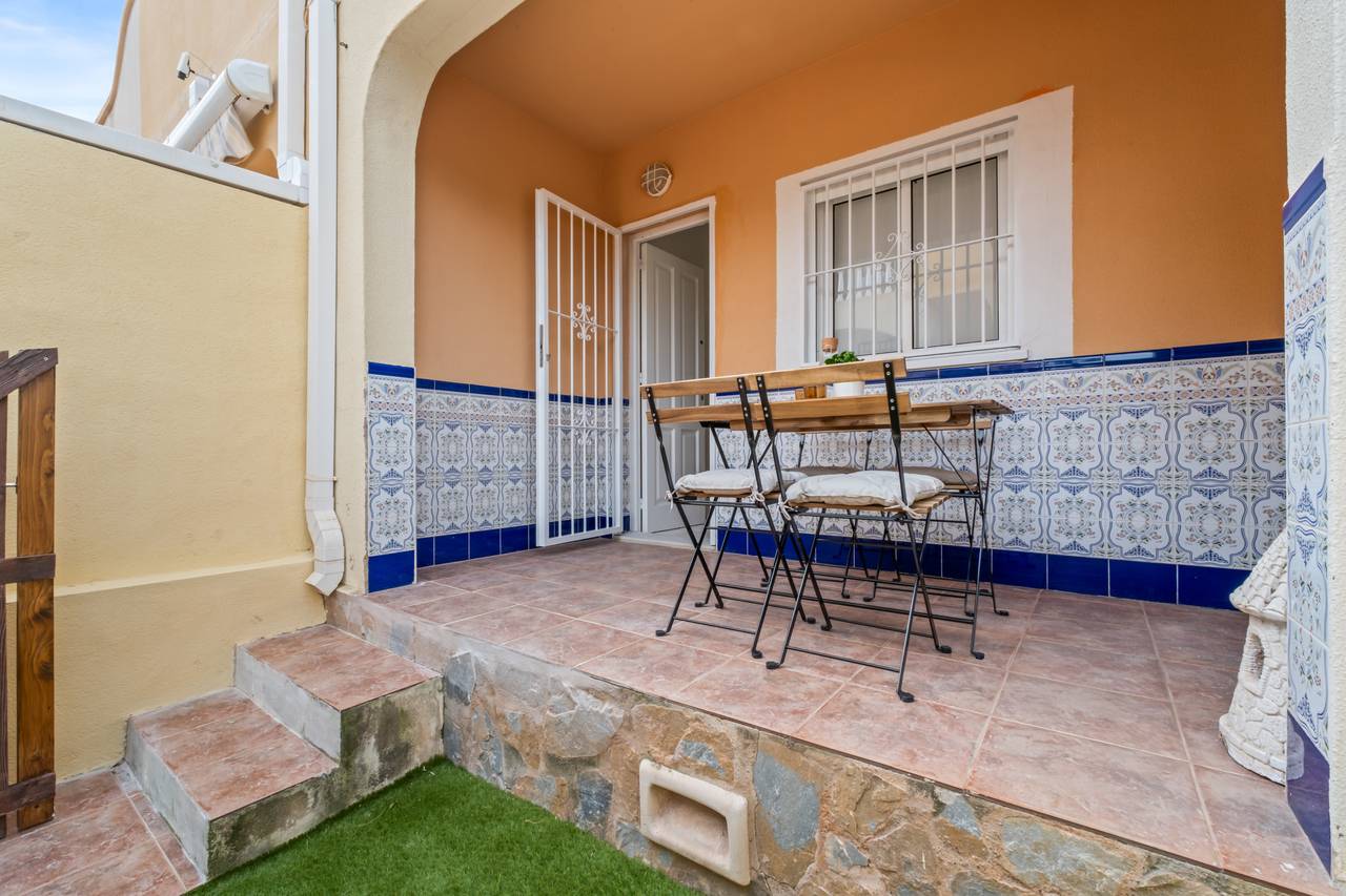 Parking area of the villa in La Zenia, Orihuela Costa