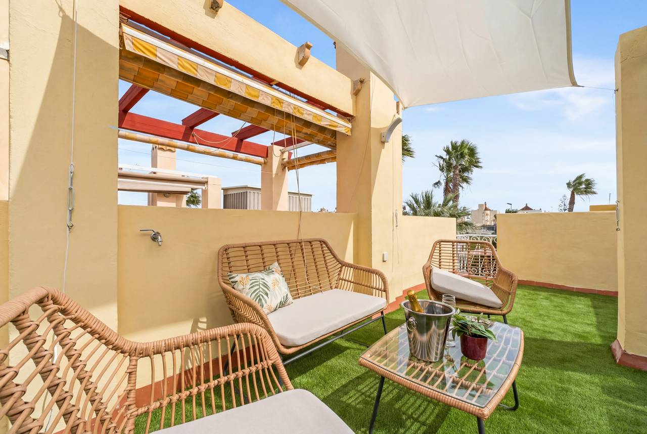 Complex grounds of the villa in La Zenia, Orihuela Costa