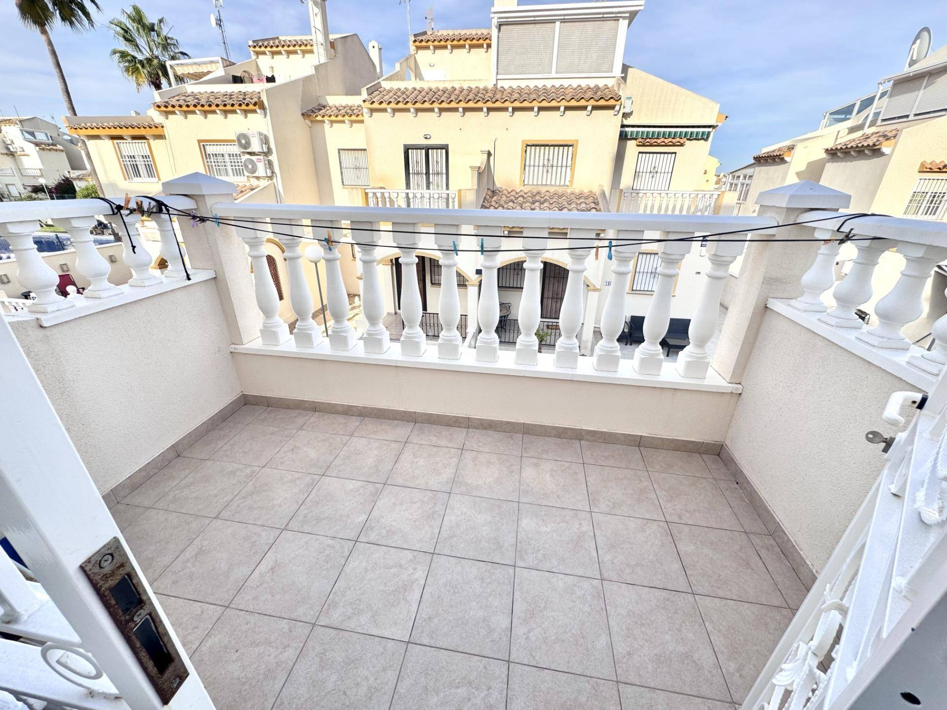 Entrance of the villa in Playa Flamenca, Orihuela Costa