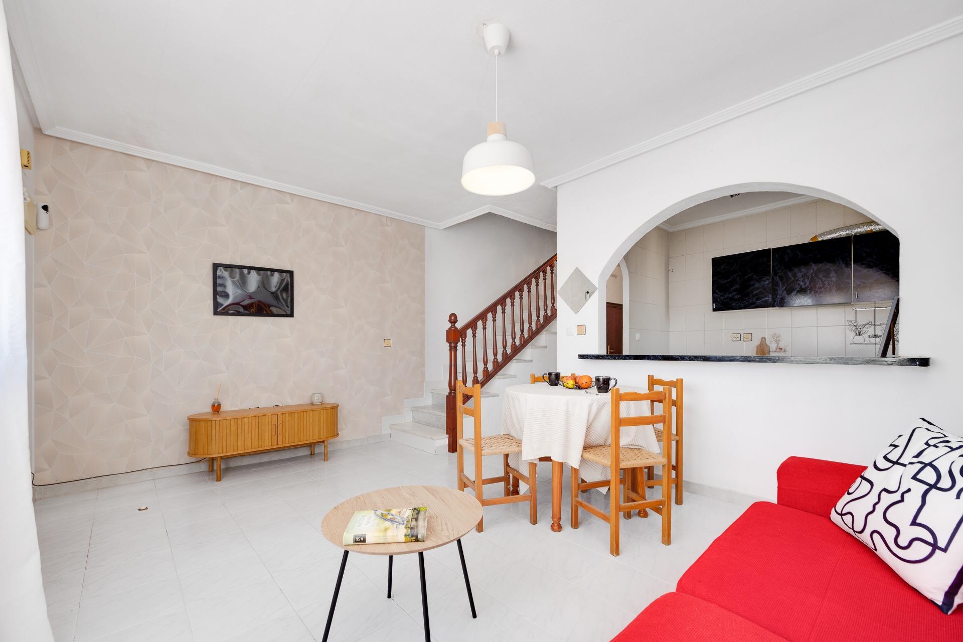 Living room with door to the garden
