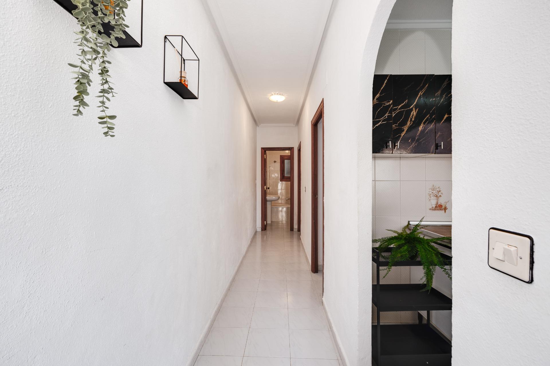 Hallway connecting ground floor rooms