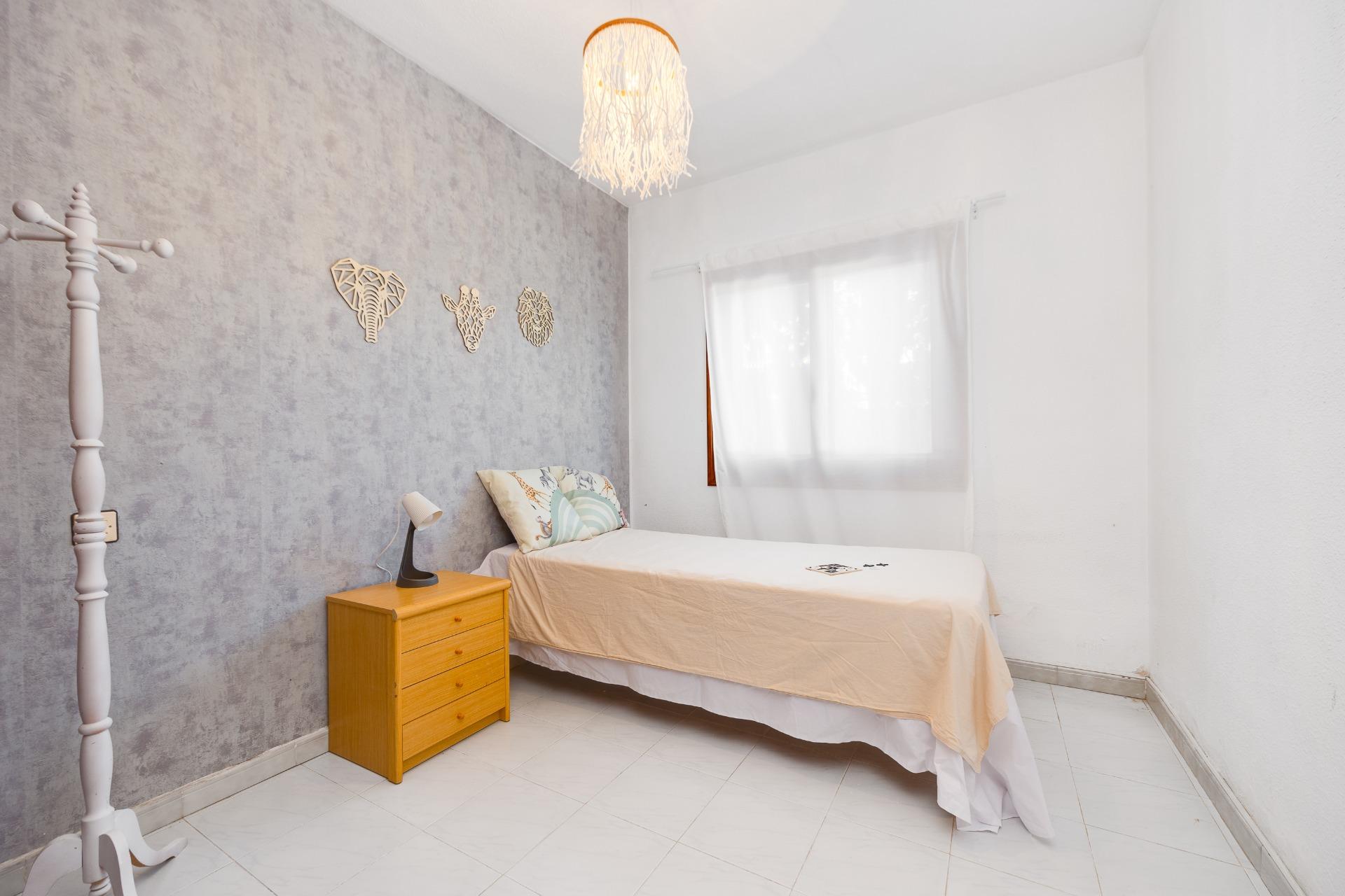 Bedroom on the upper floor with window