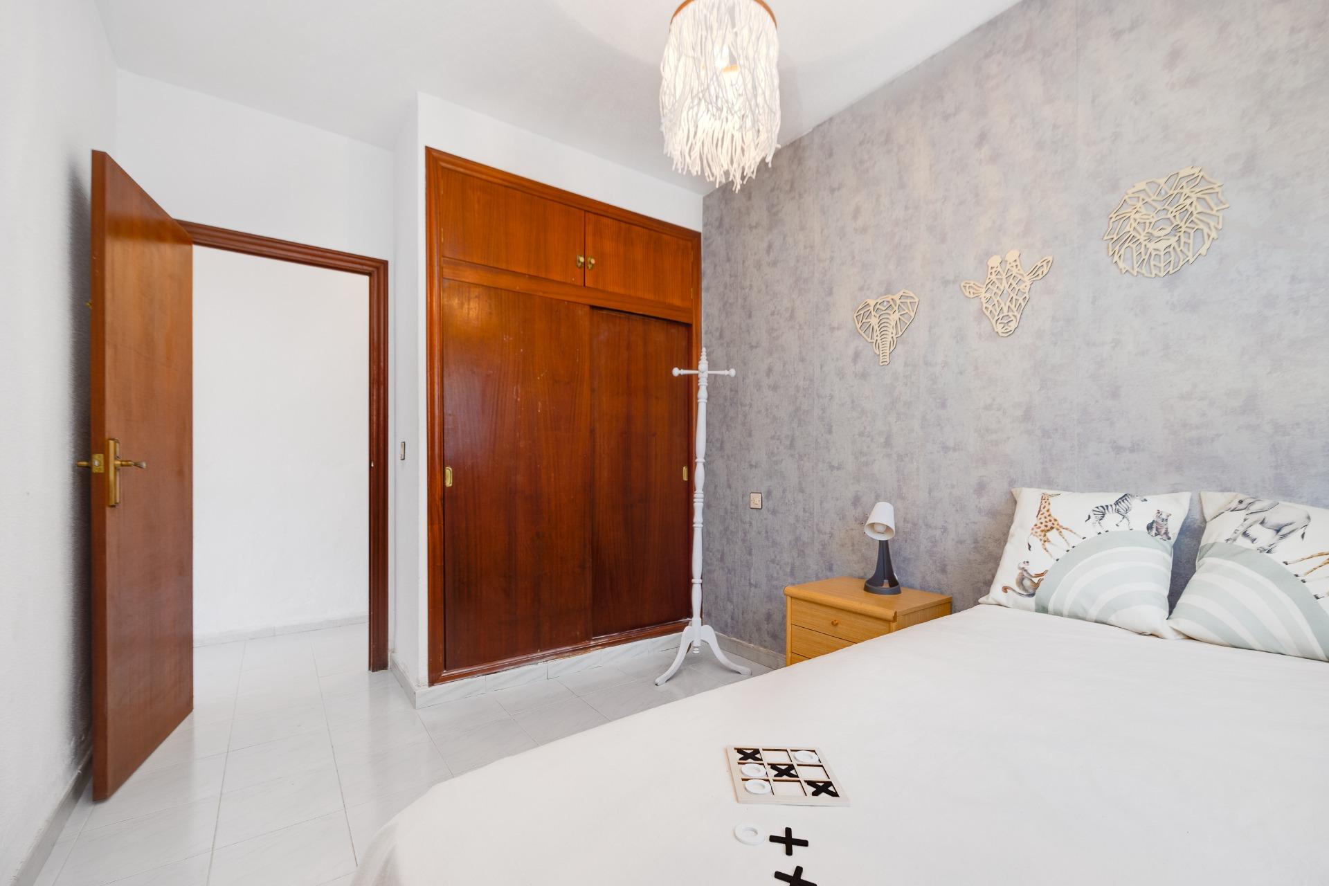 Second bedroom with built-in wardrobe