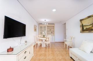 Kitchen area in apartment, Playa del Cura