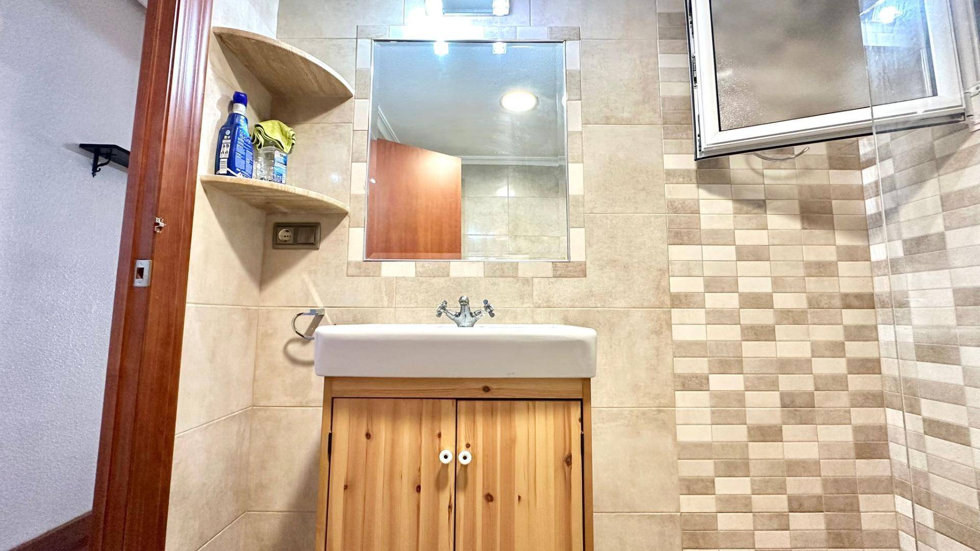 Communal stairwell with lift access