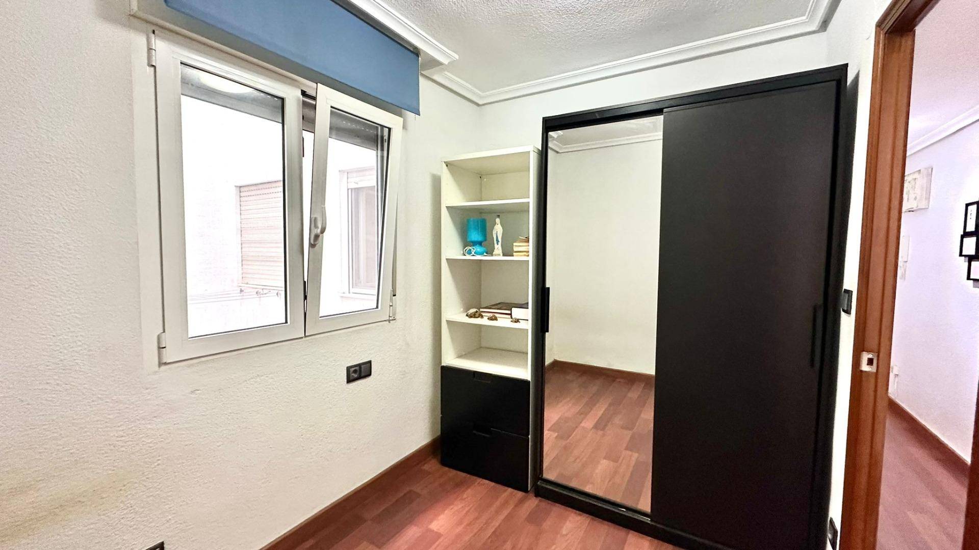 Entrance door and hallway of the apartment