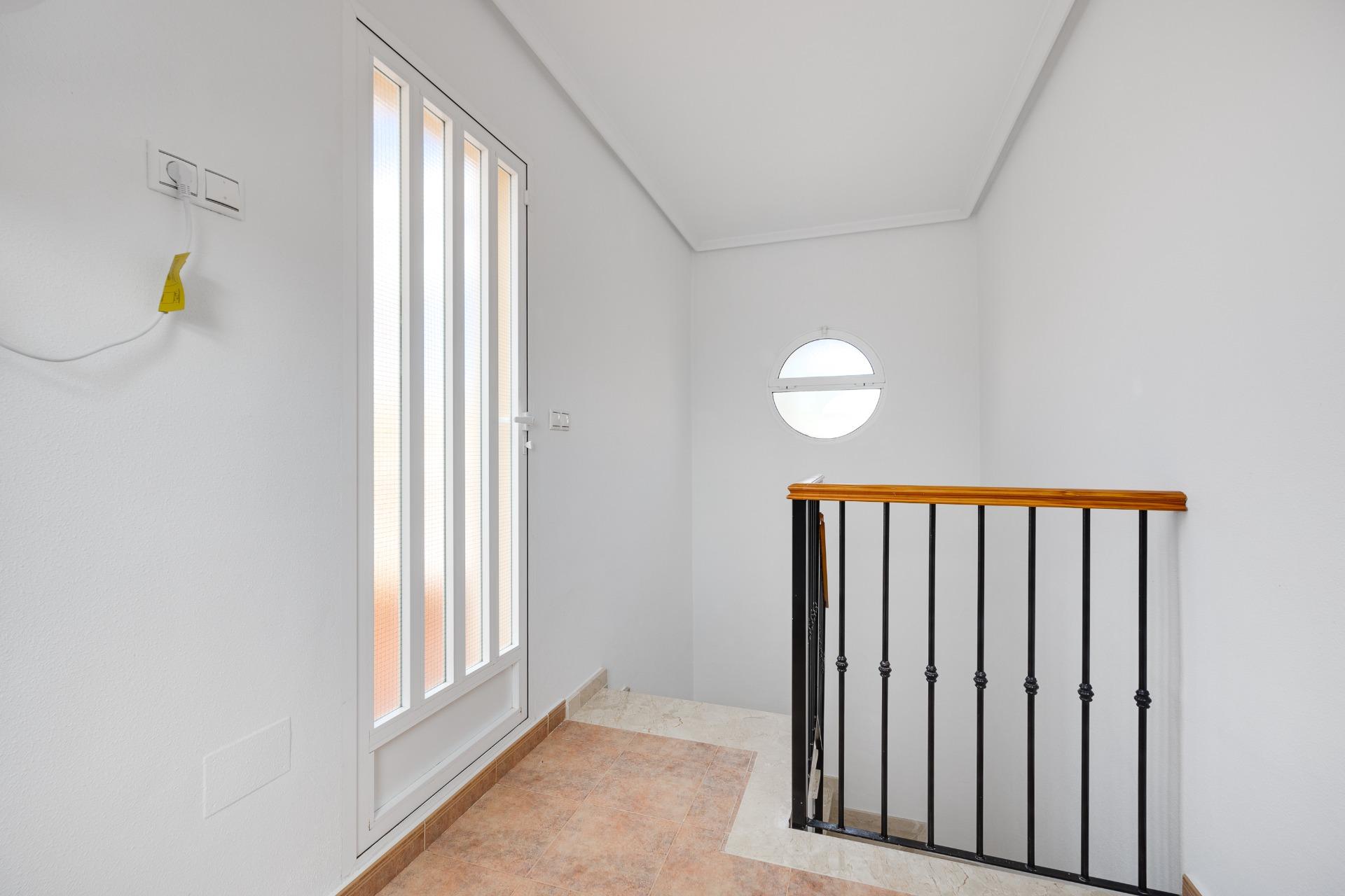 Interior staircase to the solarium