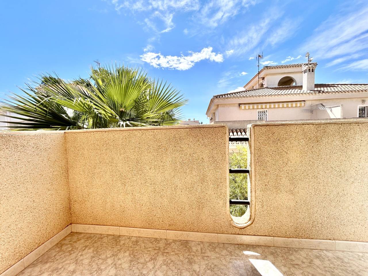 Entrance of the villa in La Zenia, Orihuela Costa