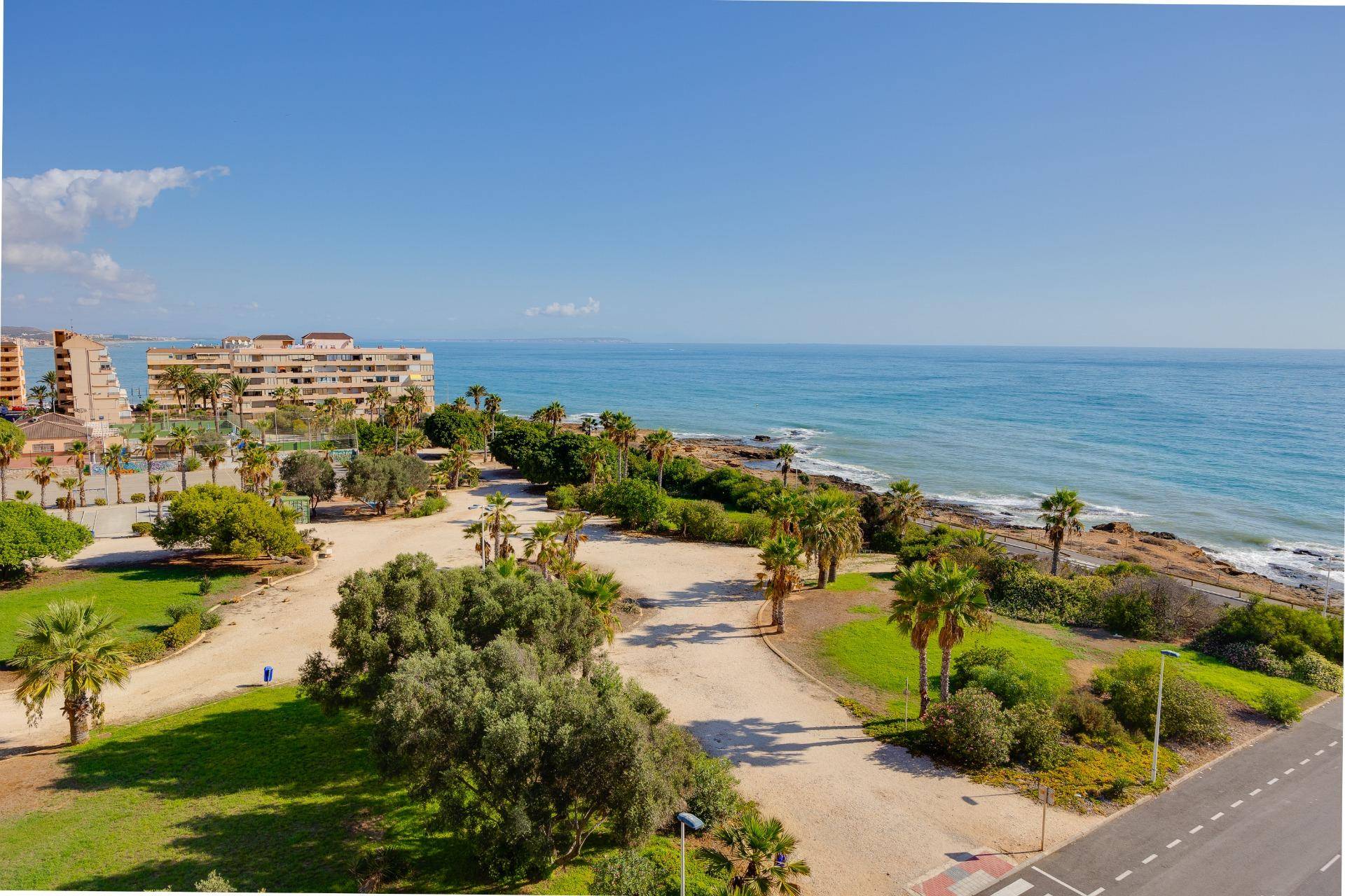 Allocated parking space for apartment in Cabo Cervera, Torrevieja
