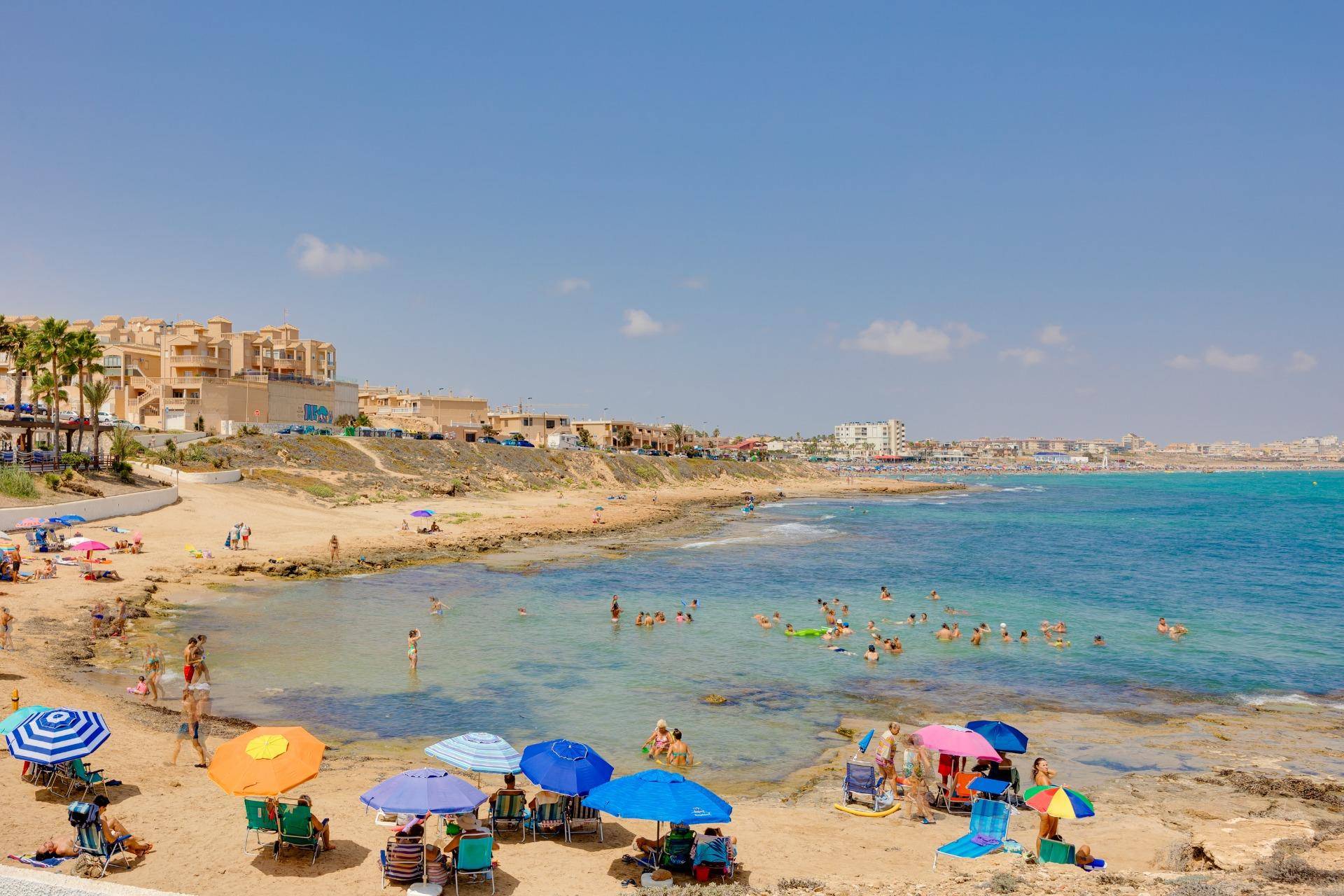 Neighbourhood street view in Cabo Cervera, Torrevieja