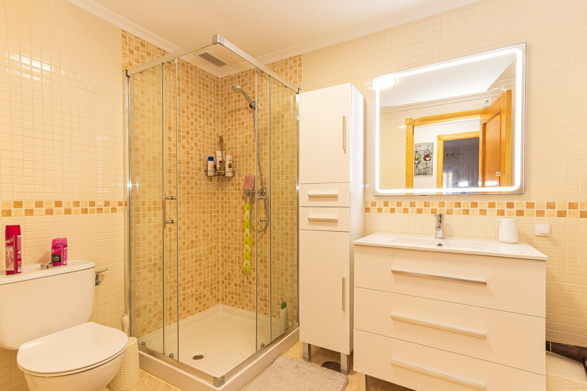 Private garden area of ground-floor apartment, Playa Flamenca Norte